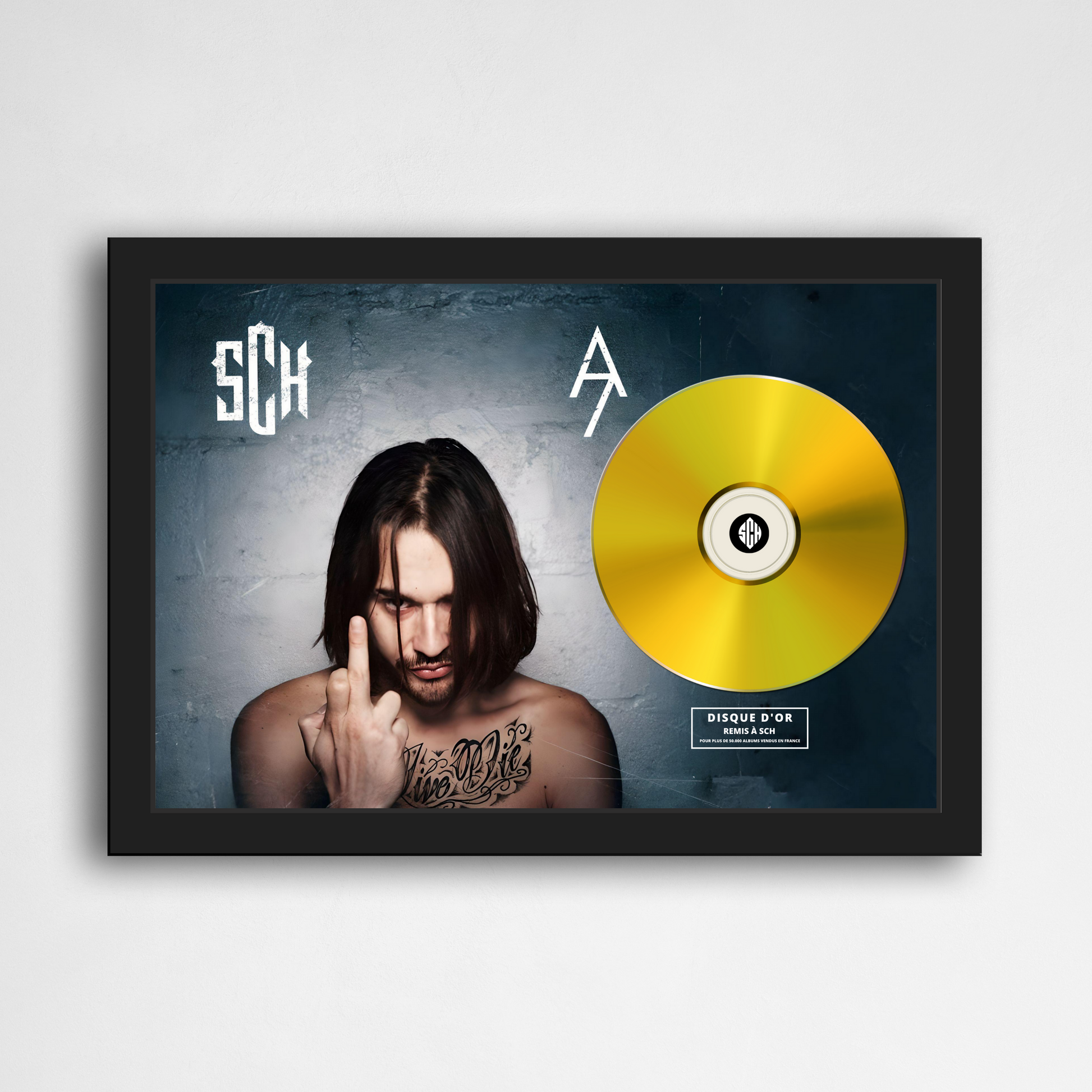 Disque d'or SCH - A7 | Rapcertif