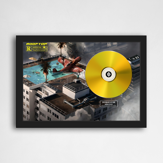 Disque d'or SCH - Rooftop | Rapcertif