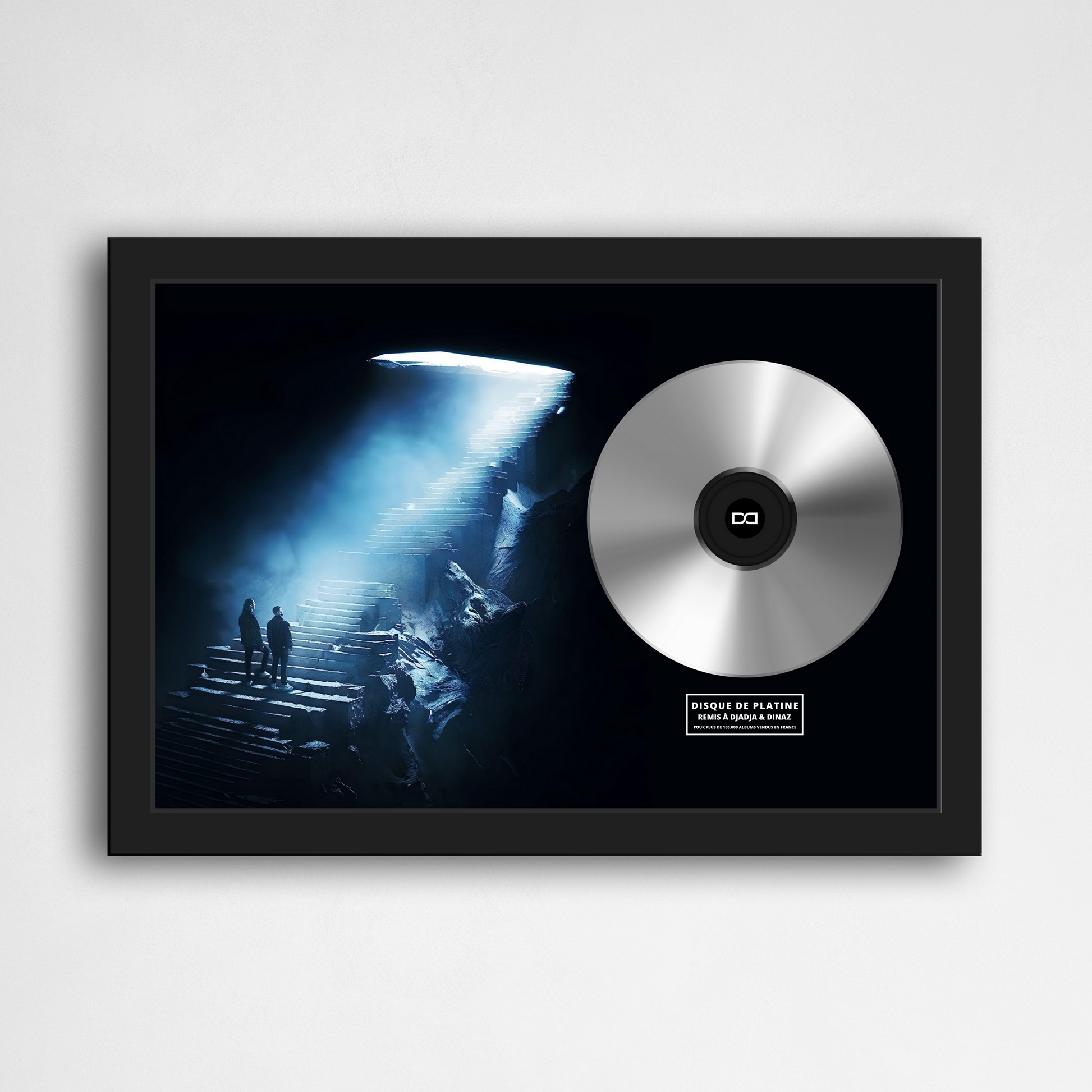 Disque de platine Djadja & Dinaz - ALPHA | Rapcertif