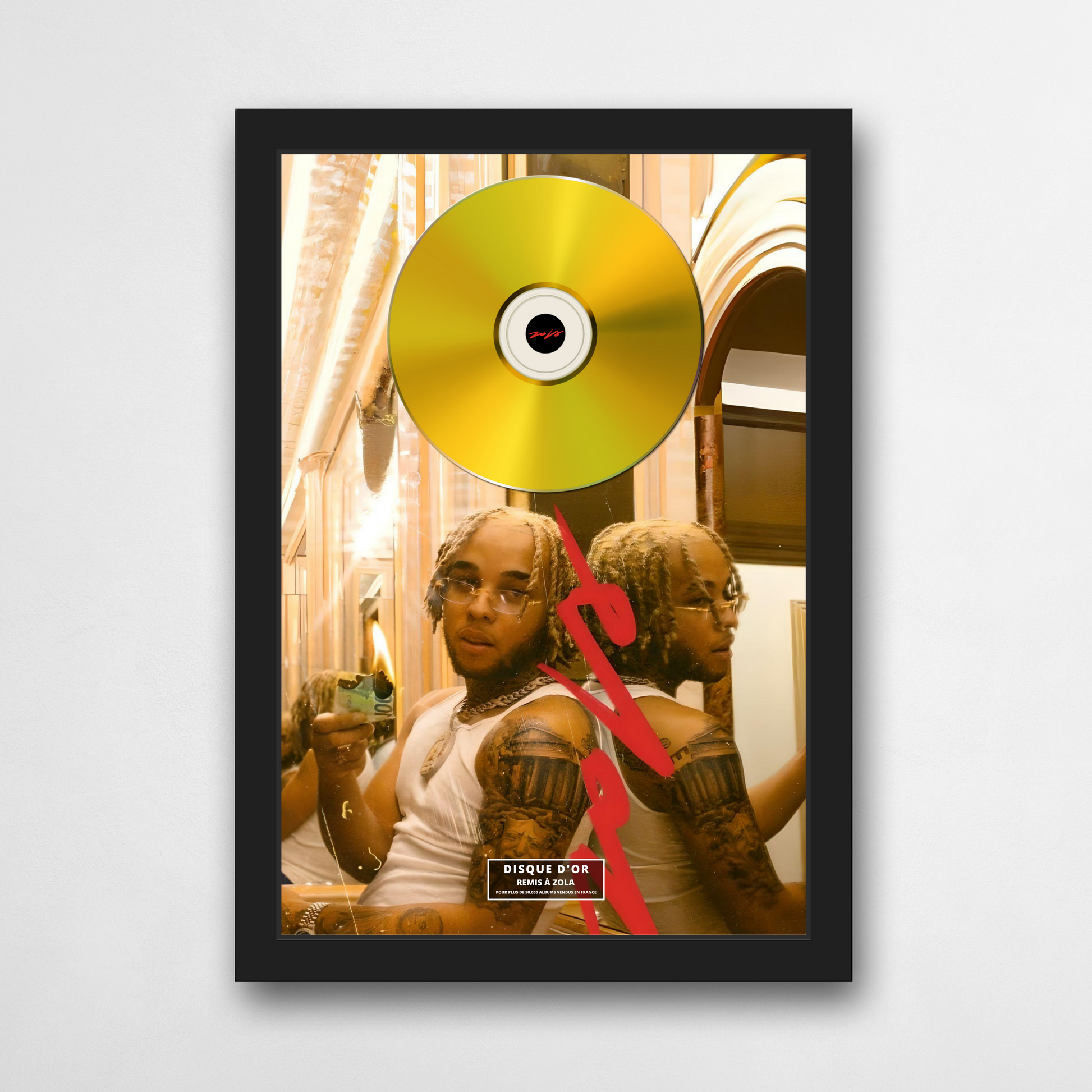 Disque d'or Zola - Survie | Rapcertif