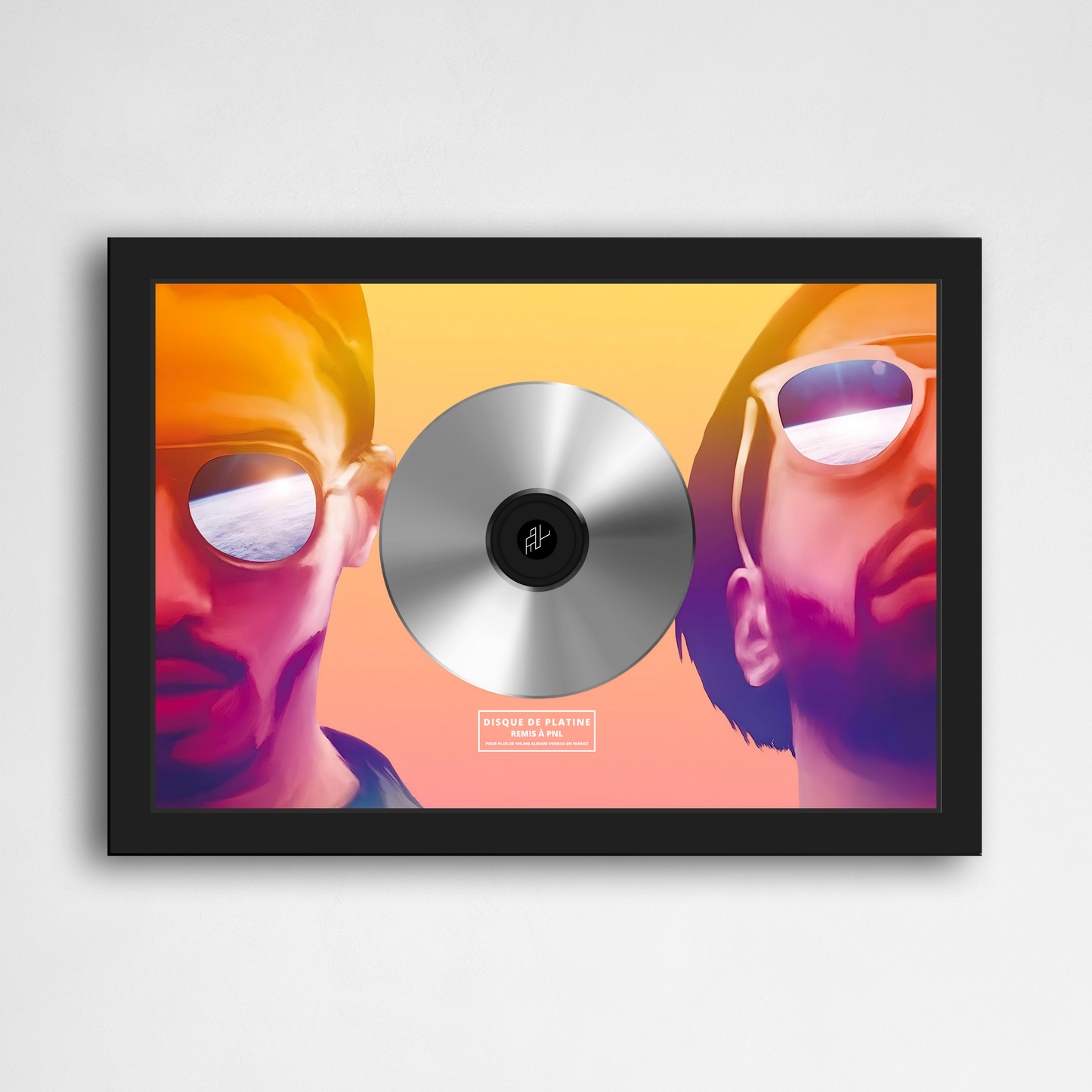 Disque de platine PNL - Dans la légende | Rapcertif