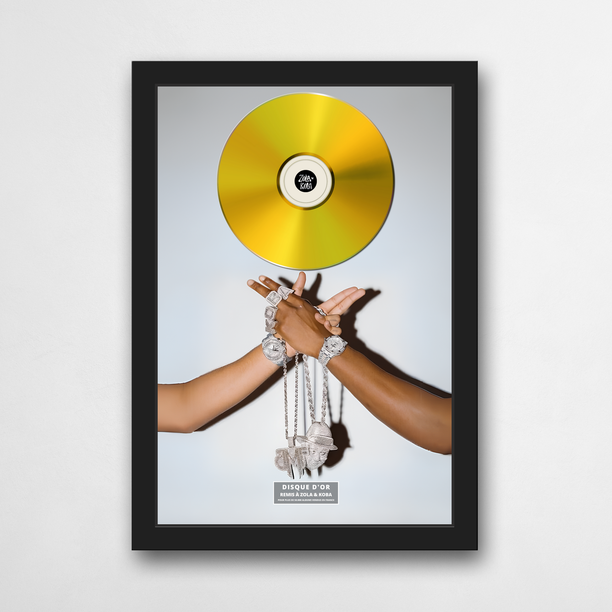 Disque d'or Zola & Koba laD - Frères ennemis | Rapcertif
