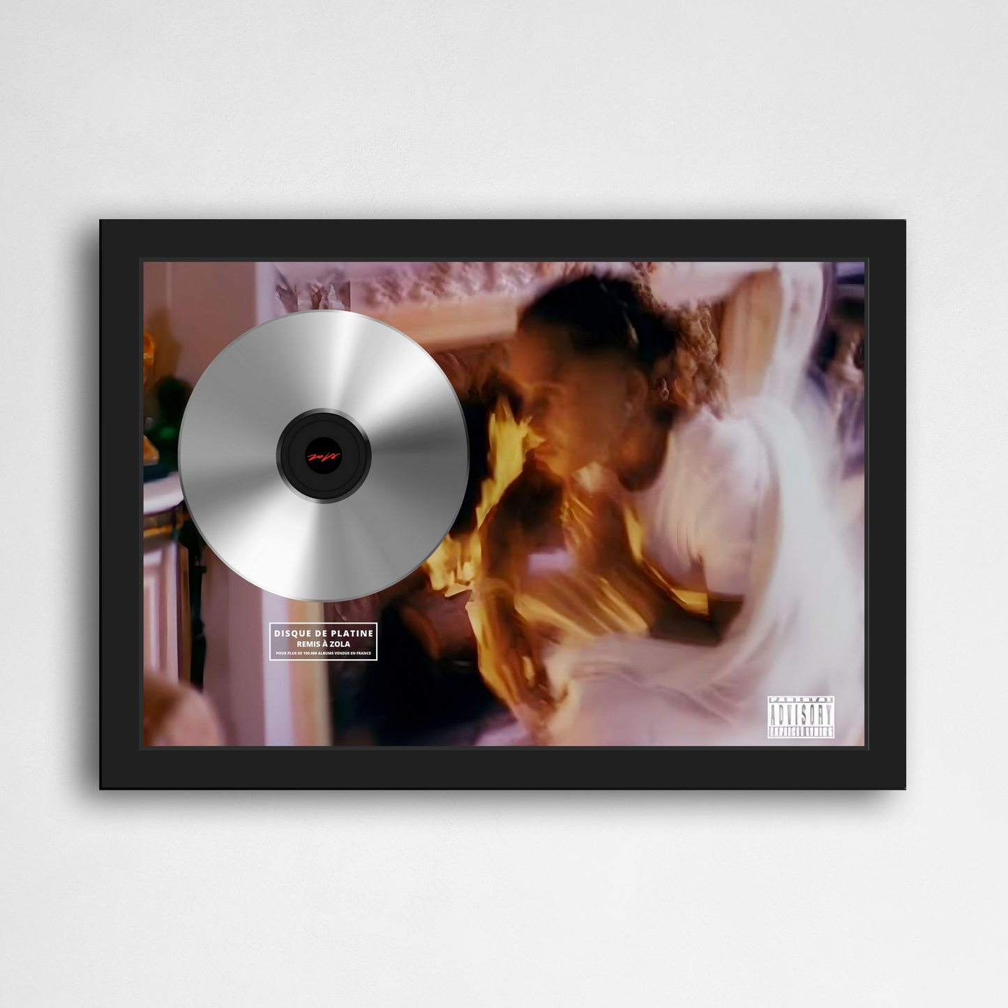 Disque de platine Zola - Diamant du Bled | Rapcertif