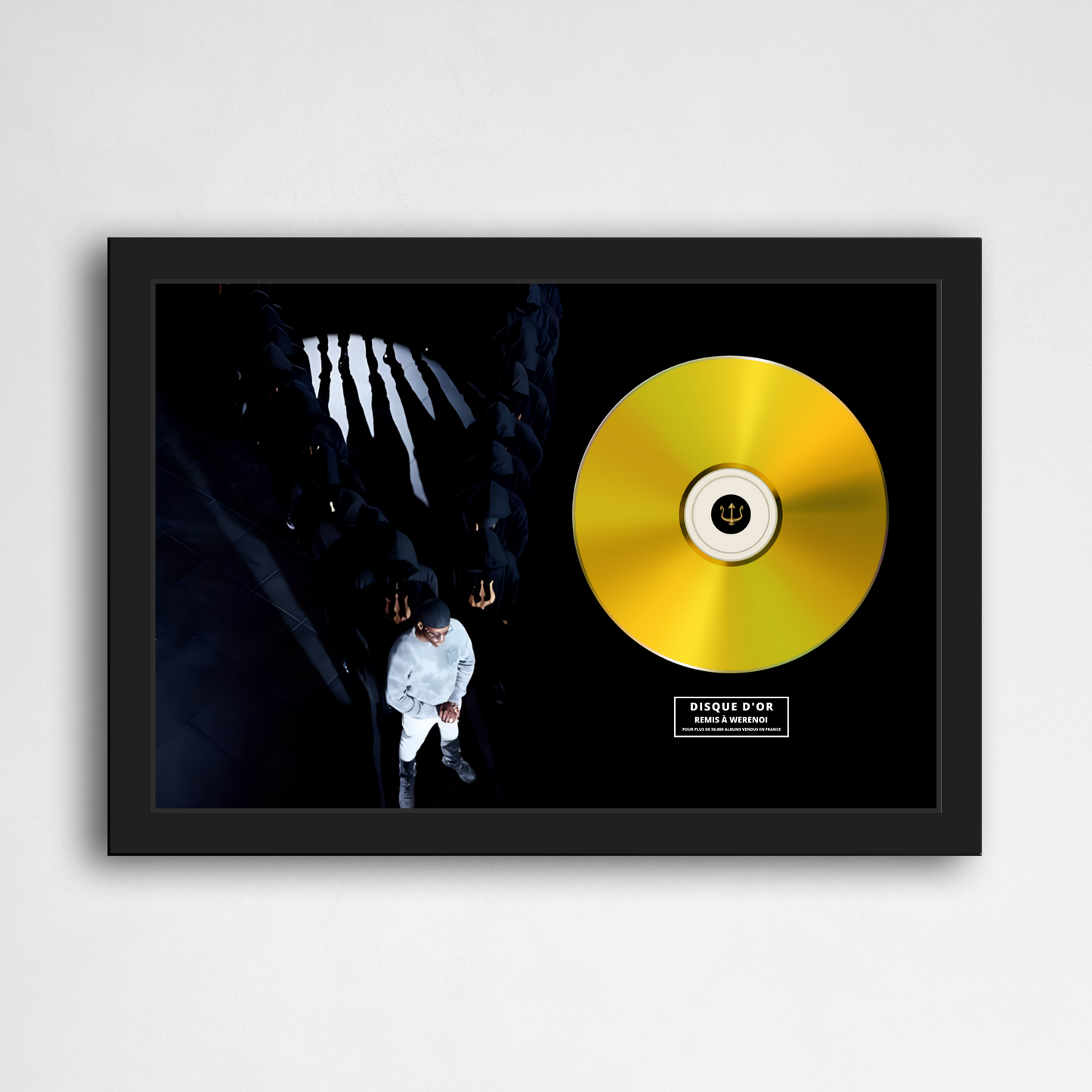 Disque d'or Werenoi - Pyramide | Rapcertif