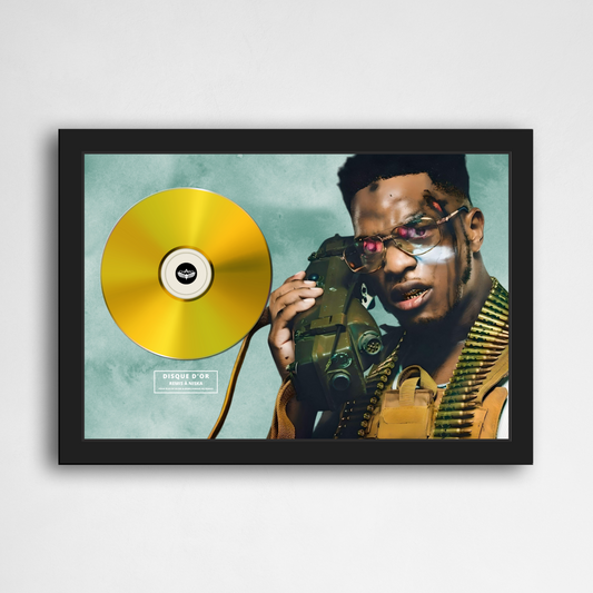 Disque d'or Niska - Commando | Rapcertif