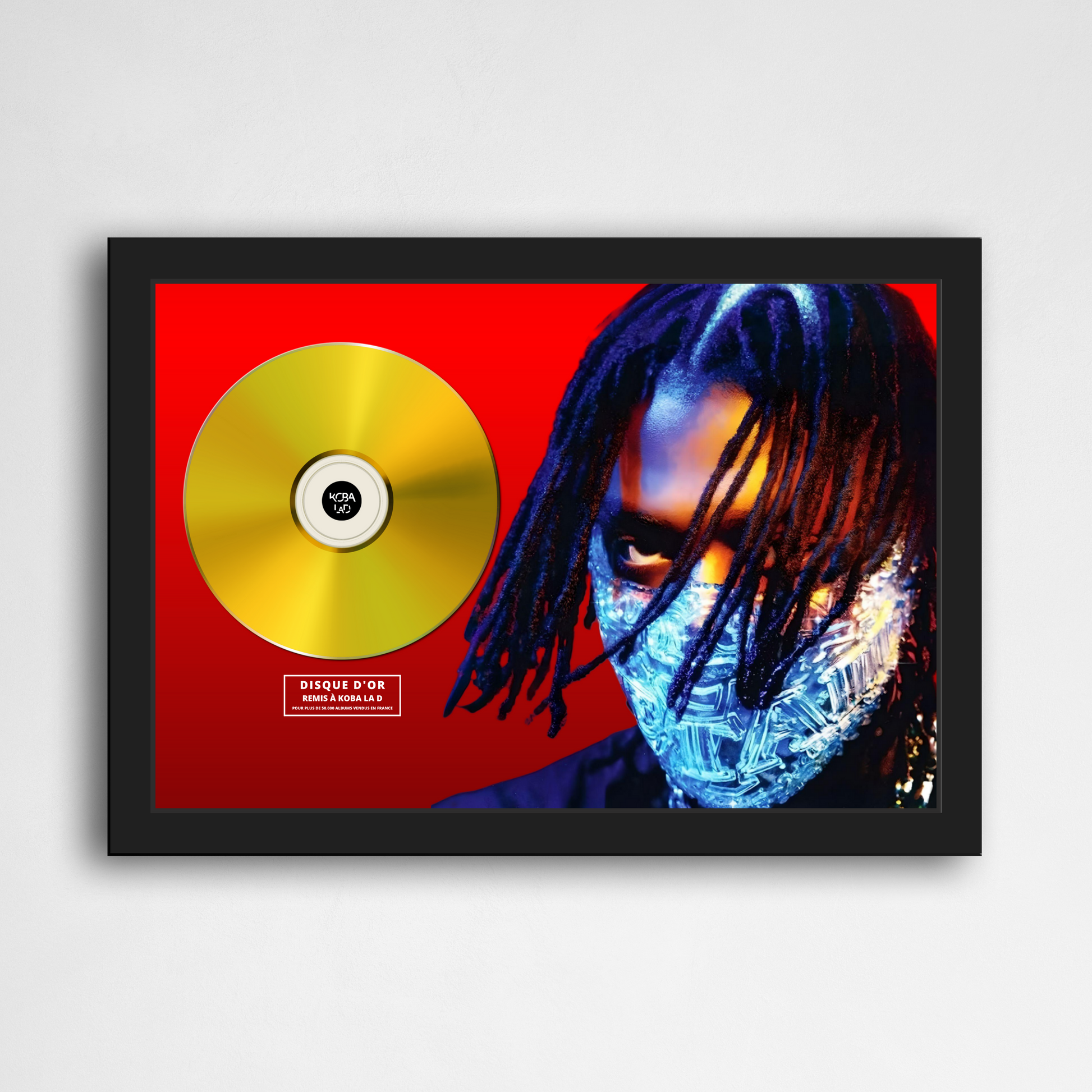 Disque d'or Koba laD - Détail | Rapcertif