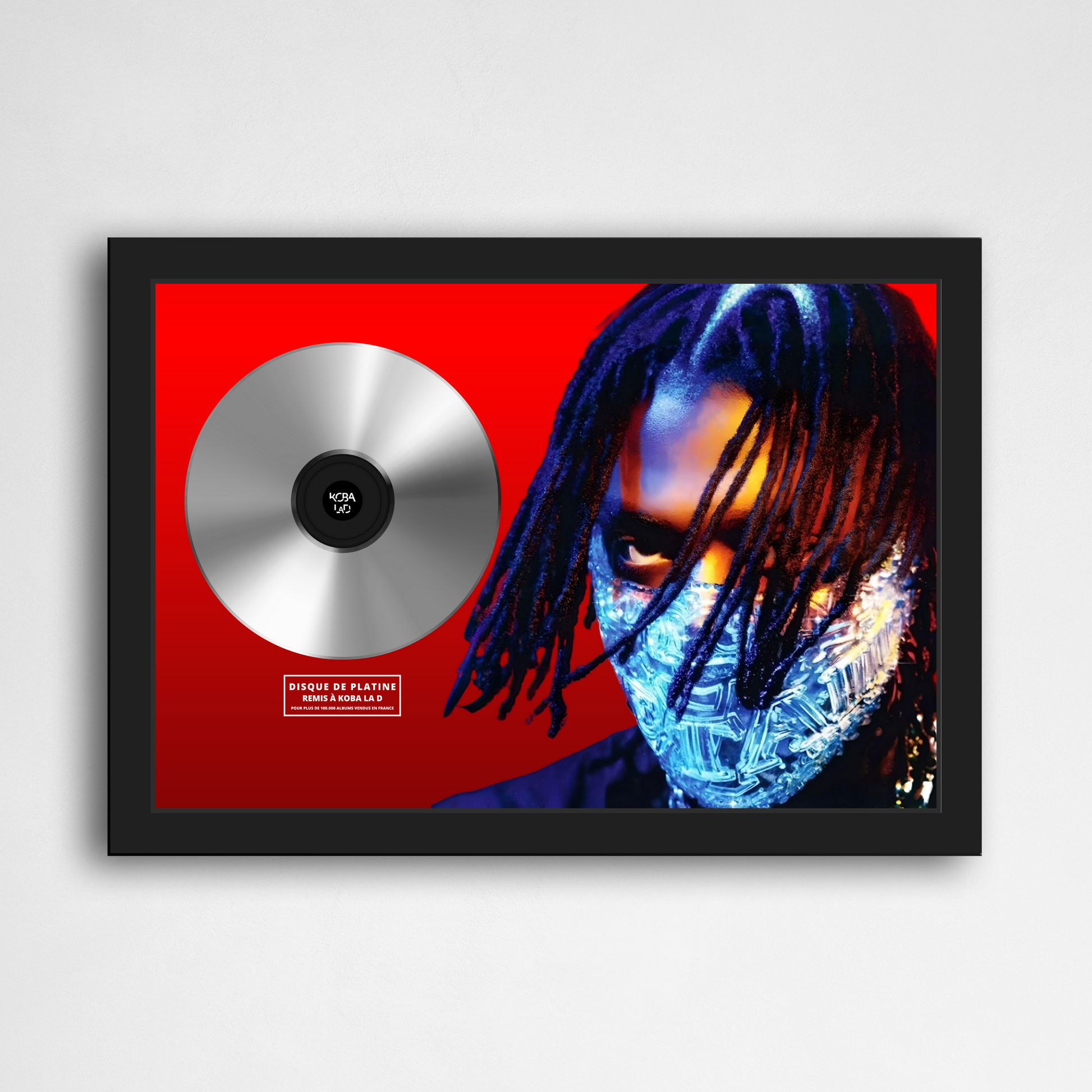 Disque de platine Koba laD - Détail | Rapcertif