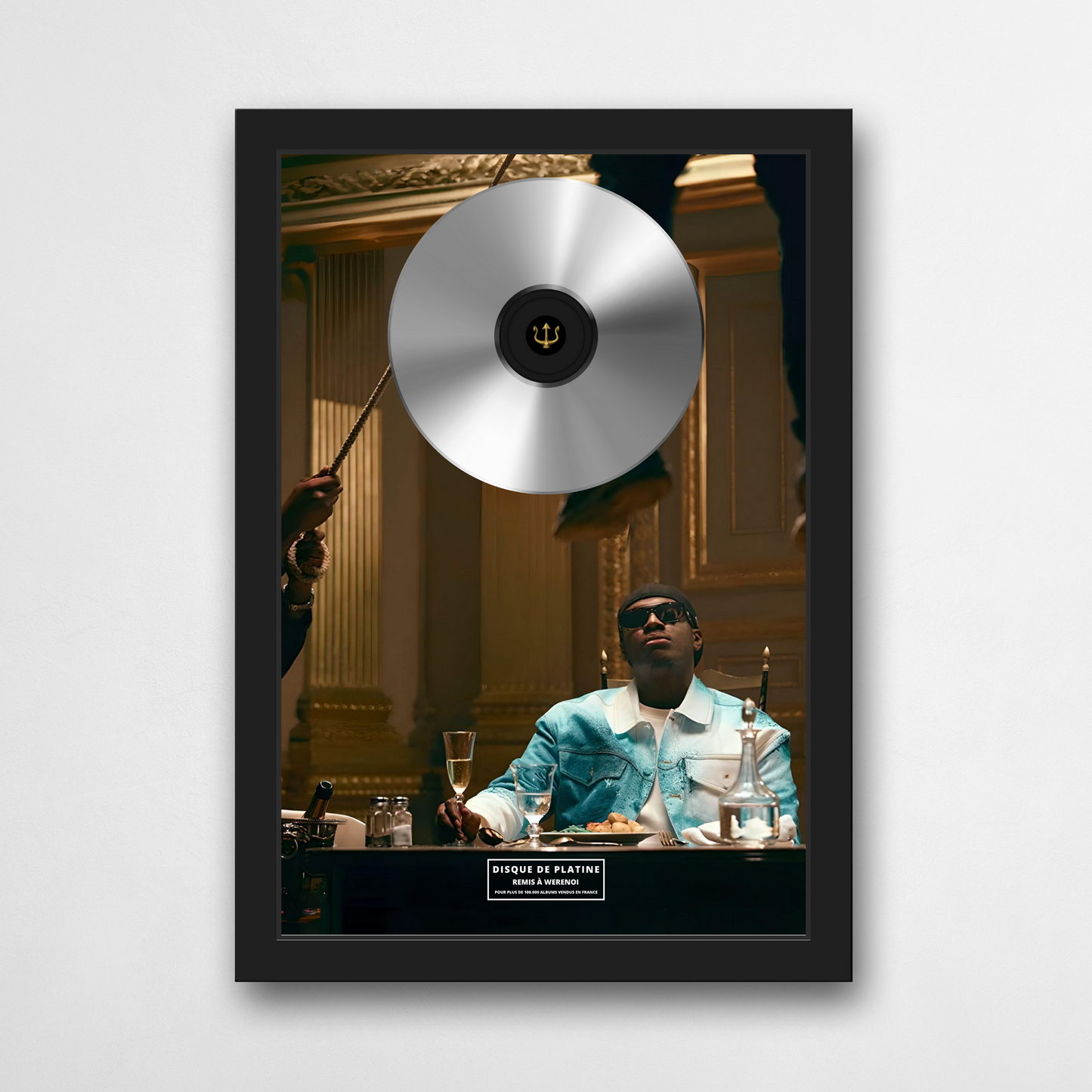 Disque de platine Werenoi - Carré | Rapcertif