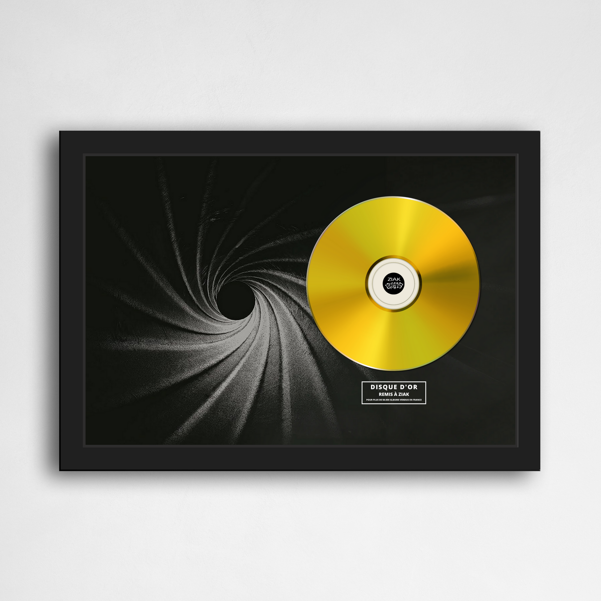 Disque d'or Ziak - Akimbo | Rapcertif