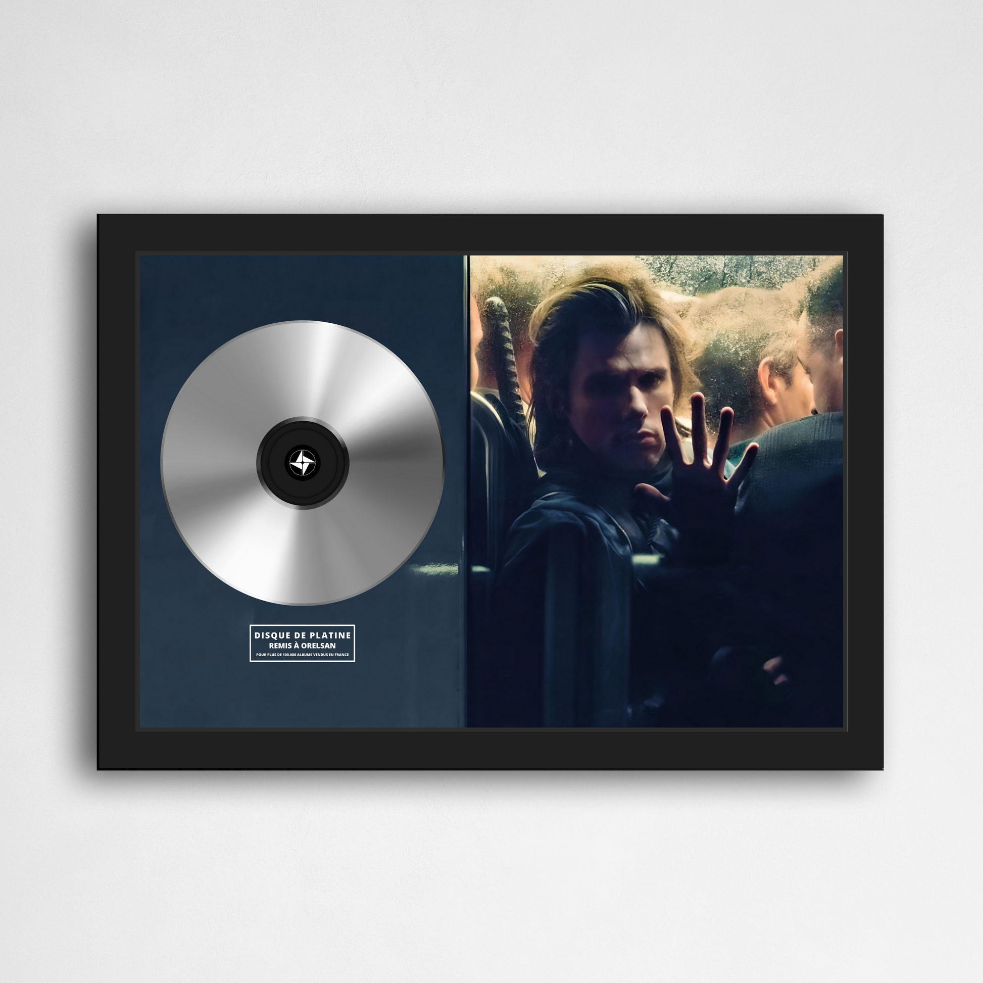 Disque de platine Orelsan - La fête est finie | Rapcertif