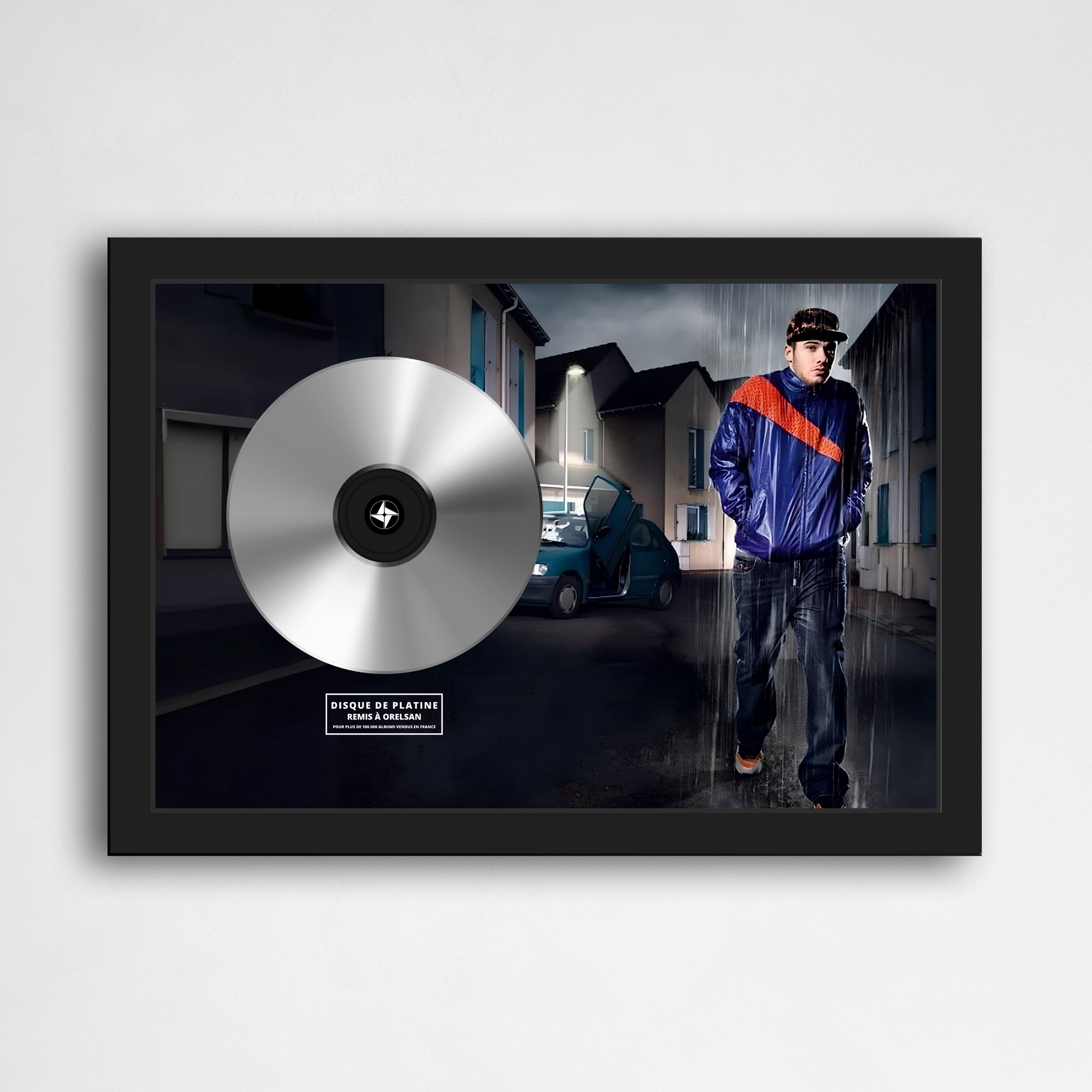 Disque de platine Orelsan - Perdu D'Avance | Rapcertif