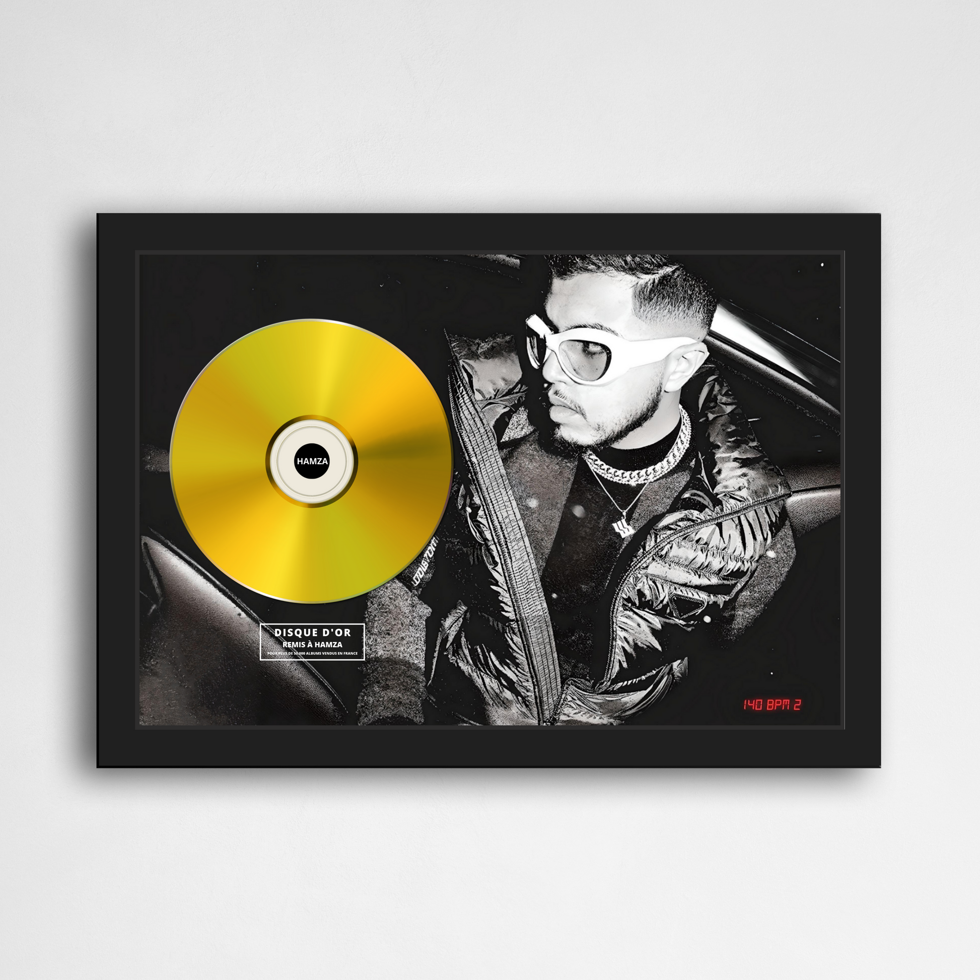 Disque d'or Hamza - 140 BPM 2 | Rapcertif