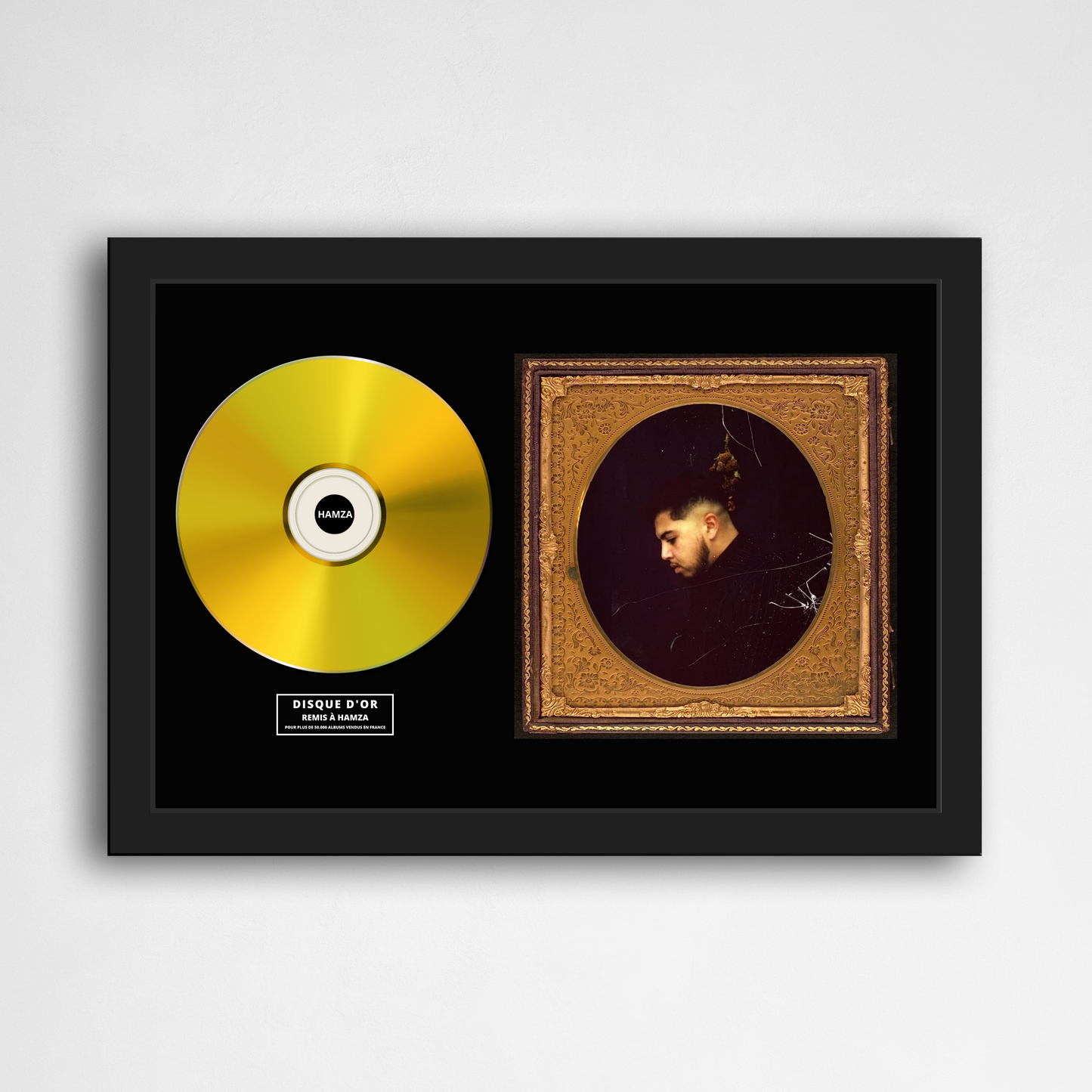 Disque d'or Hamza - Sincèrement | Rapcertif