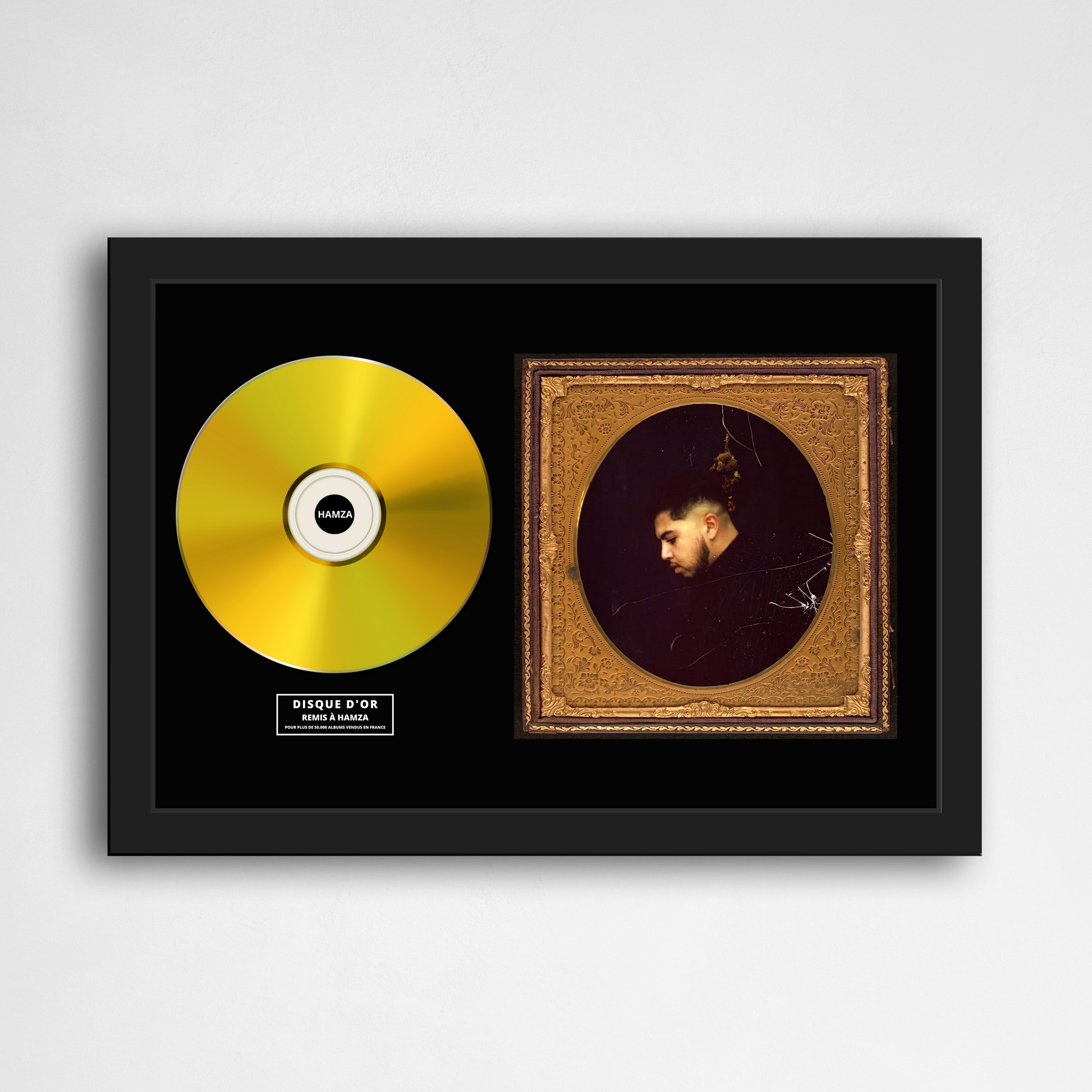 Disque d'or Hamza - Sincèrement | Rapcertif