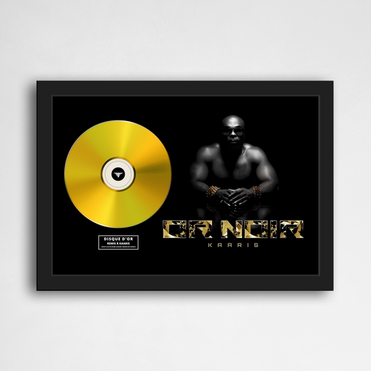 Disque d'or Kaaris - Or Noir | Rapcertif