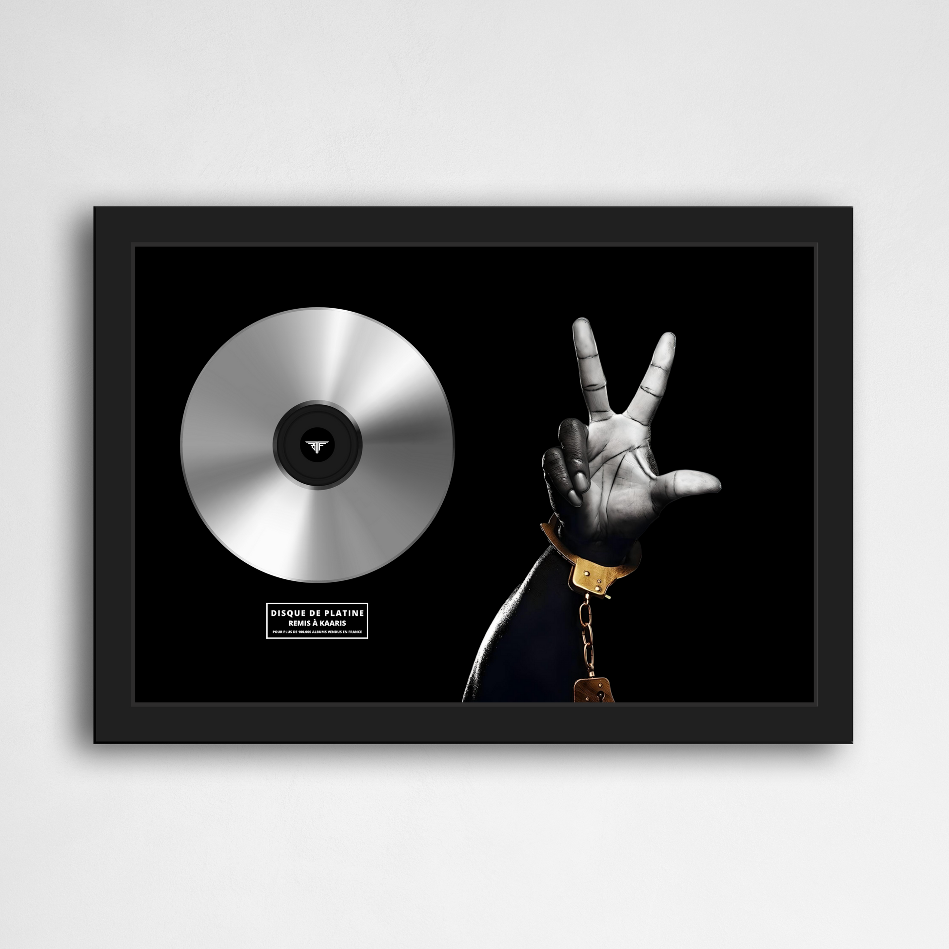 Disque de platine Kaaris - Or Noir Part 3 | Rapcertif