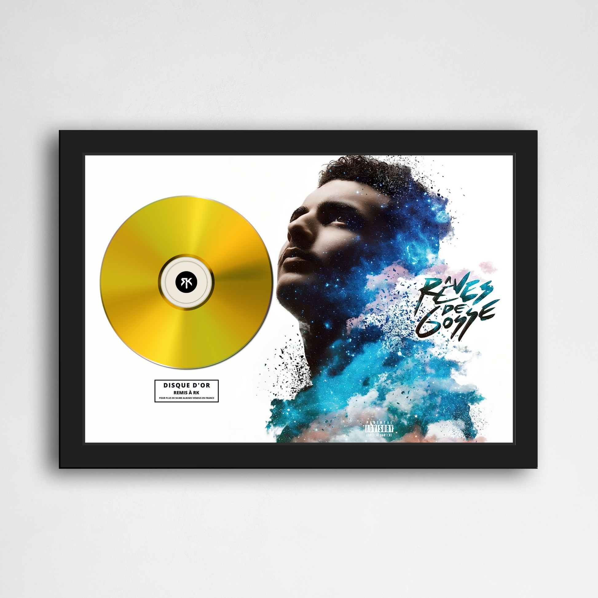 Disque d'or RK - Rêves de Gosse | Rapcertif