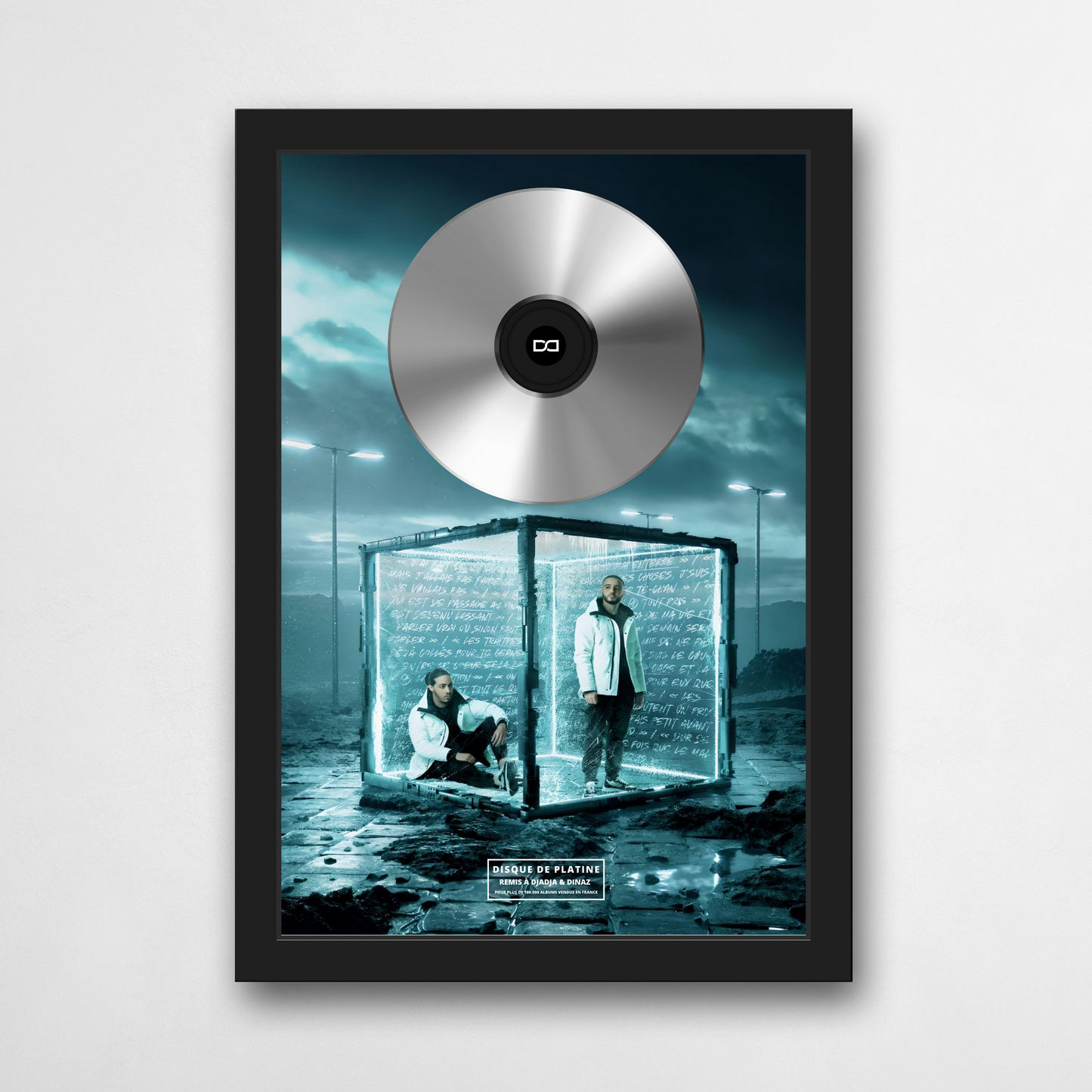 Disque de platine Djadja & Dinaz - Spleen | Rapcertif