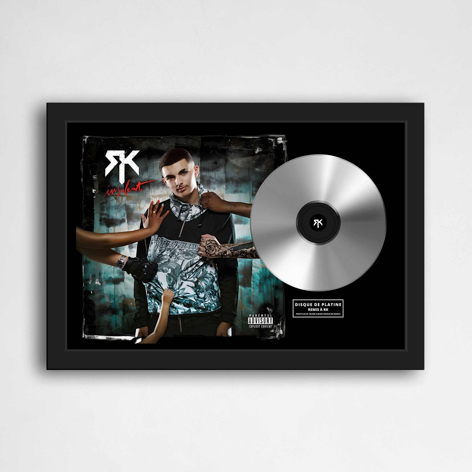Disque de platine RK - Insolent | Rapcertif