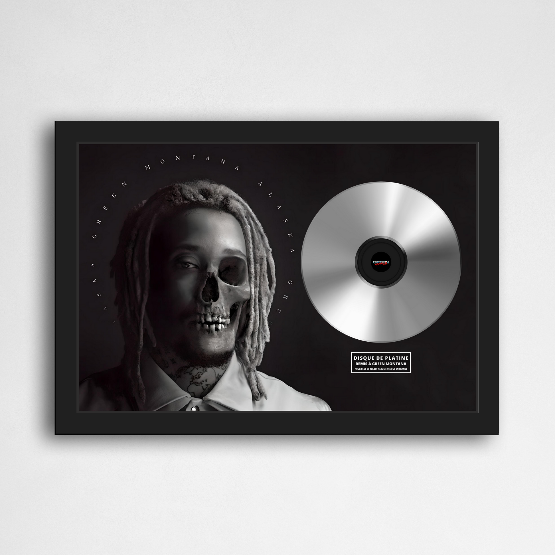 Disque de platine Green Montana - ALASKA | Rapcertif