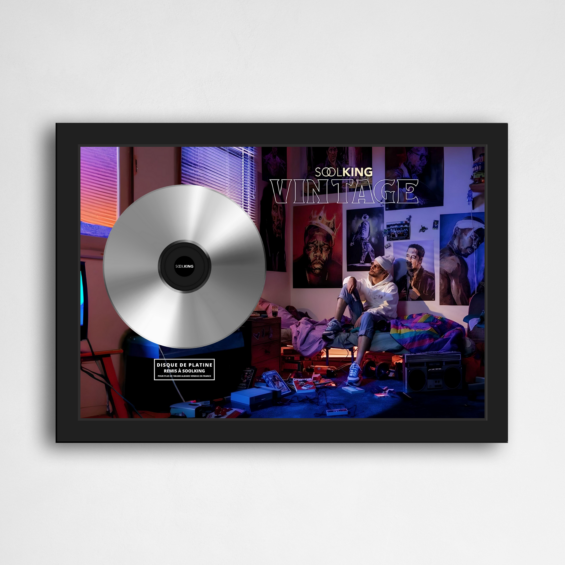 Disque de platine Soolking - Vintage | Rapcertif