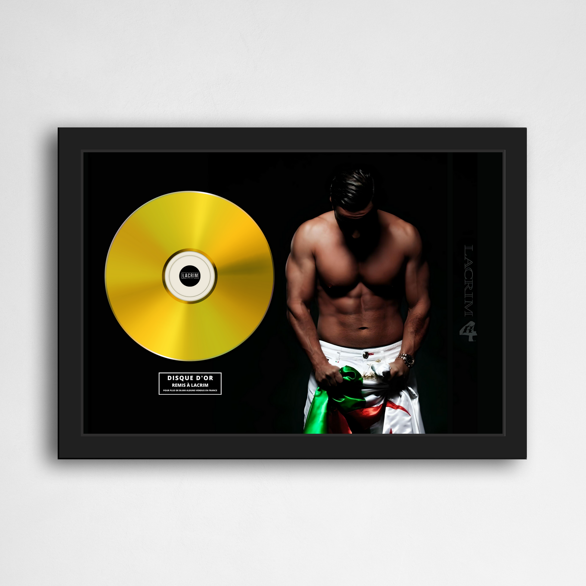Disque d'or Lacrim - RIPRO 4 | Rapcertif