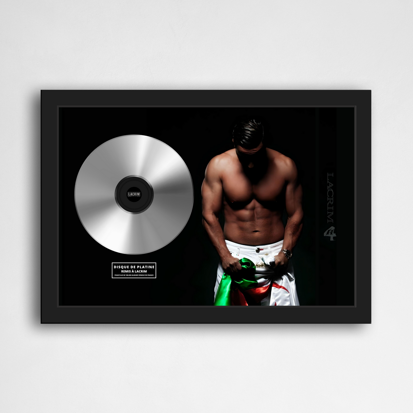 Disque de platine Lacrim - RIPRO 4 | Rapcertif