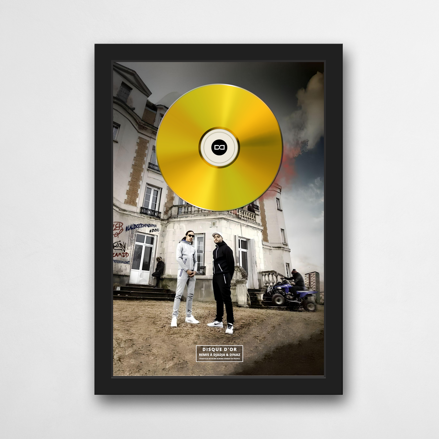 Disque d'or Djadja & Dinaz - Dans l'arène | Rapcertif