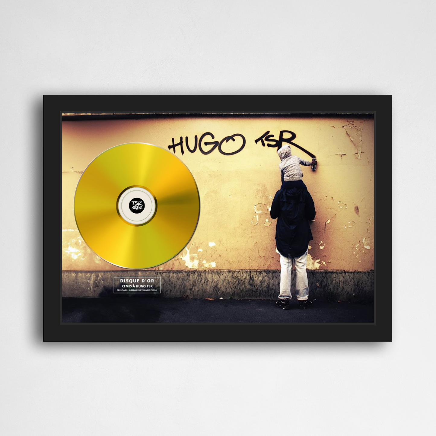 Disque d'or Hugo TSR - Tant qu’on est là | Rapcertif