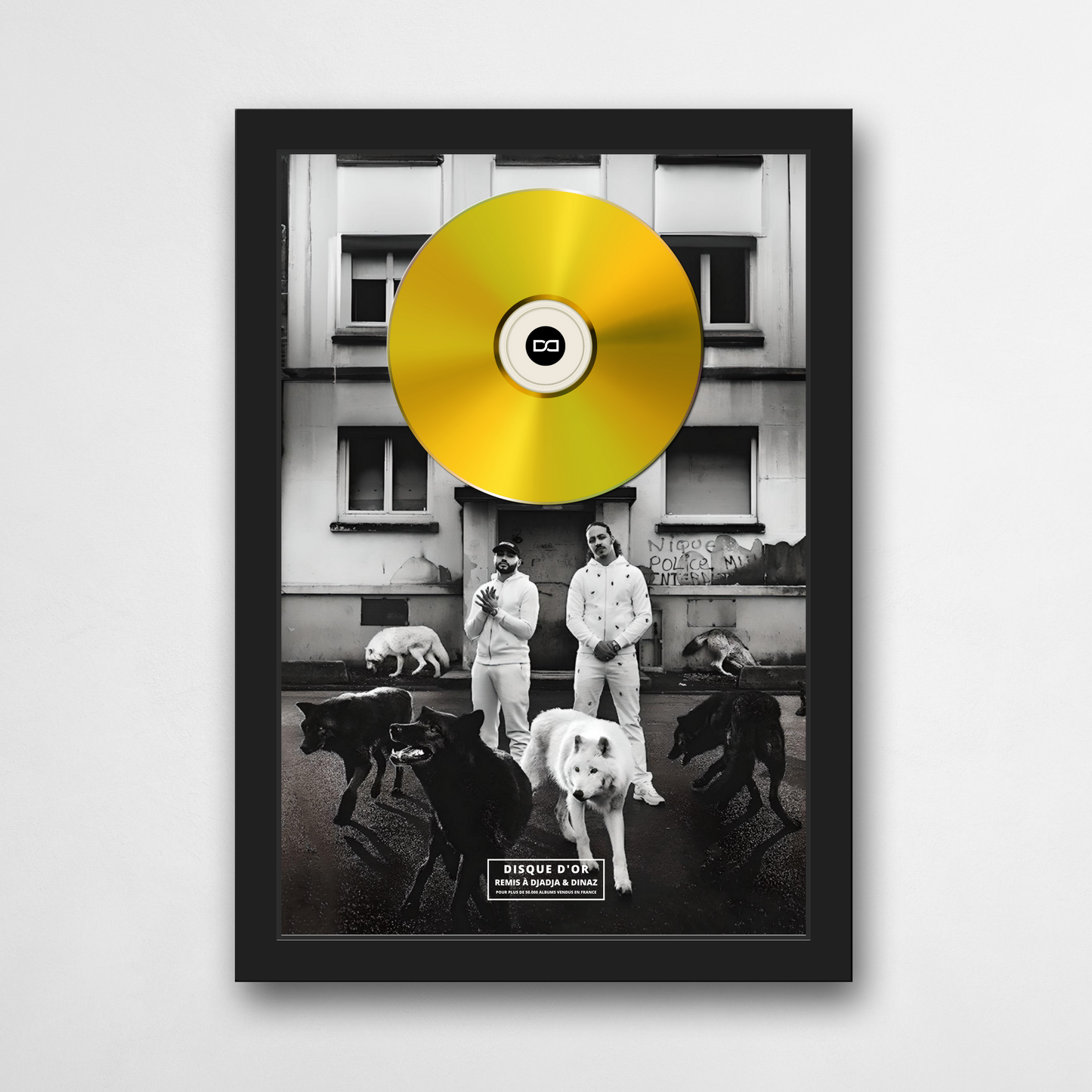 Disque d'or Djadja & Dinaz - Drôle de mentalité | Rapcertif