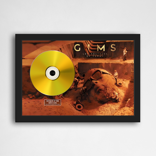 Disque d'or Gims - LES VESTIGES DU FLÉAU | Rapcertif