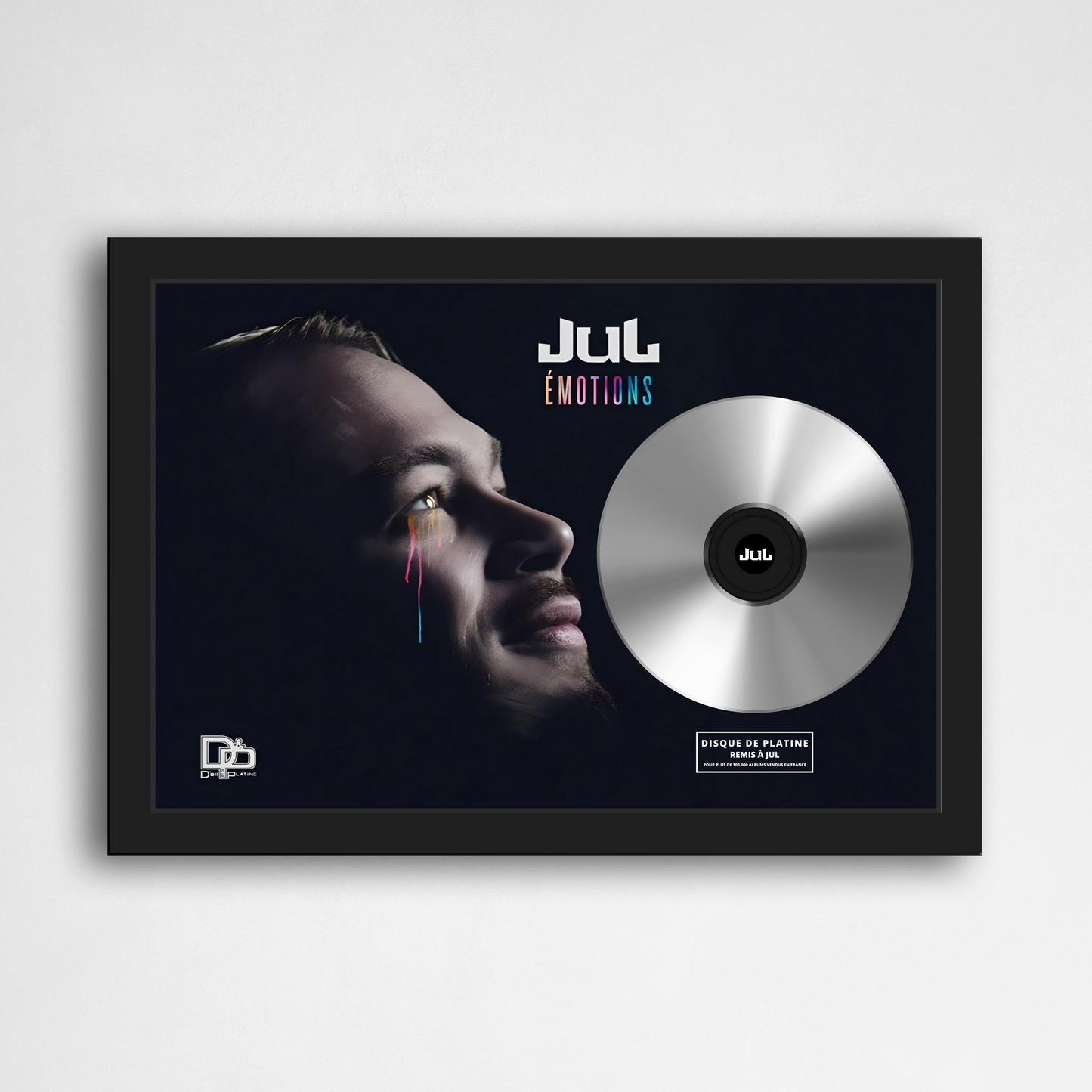 Disque de platine Jul - Emotions | Rapcertif