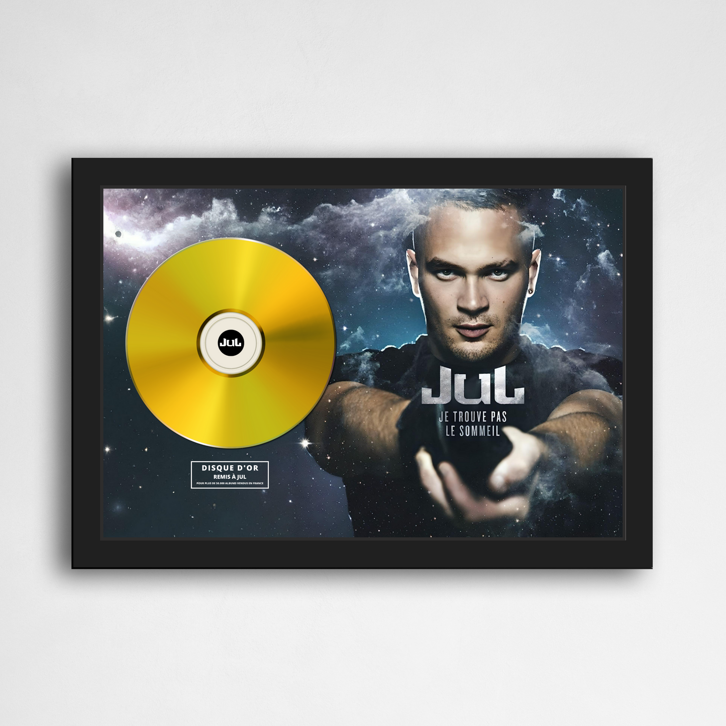 Disque d'or Jul - Je trouve pas le sommeil | Rapcertif
