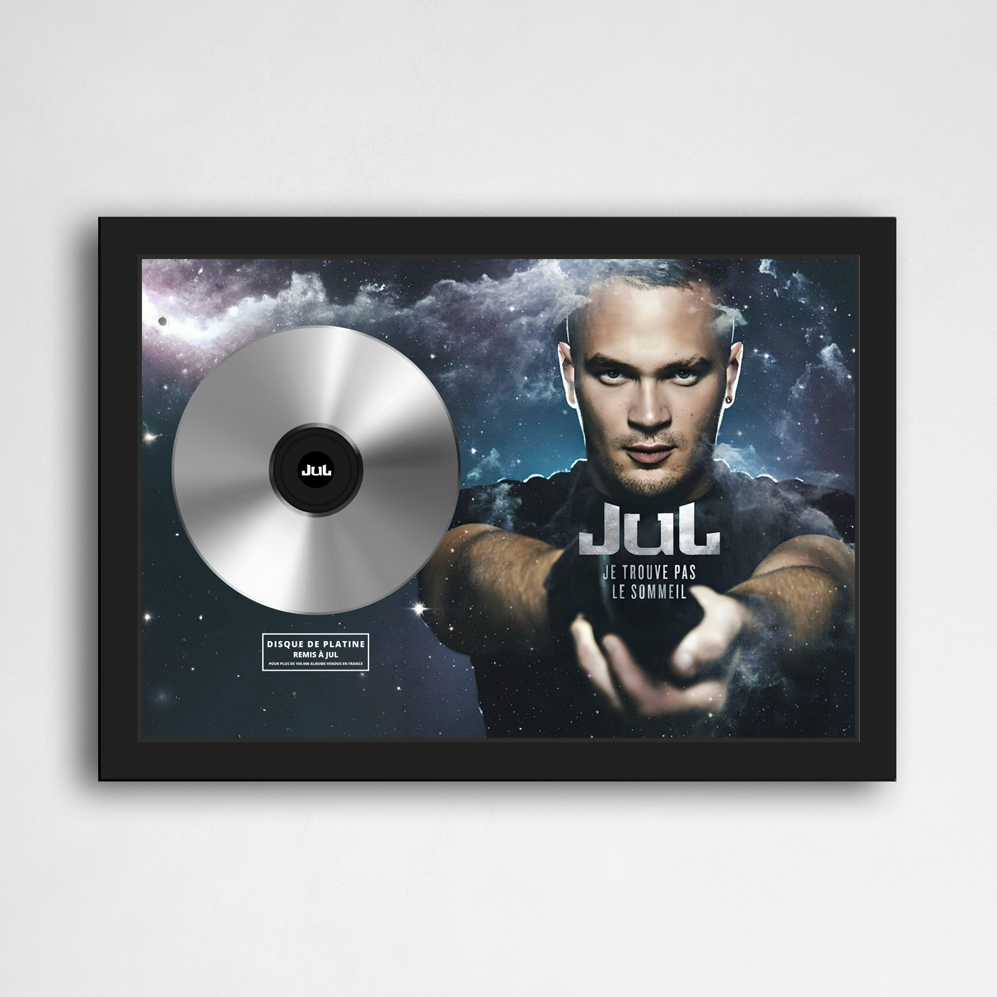 Disque de platine Jul - Je trouve pas le sommeil | Rapcertif