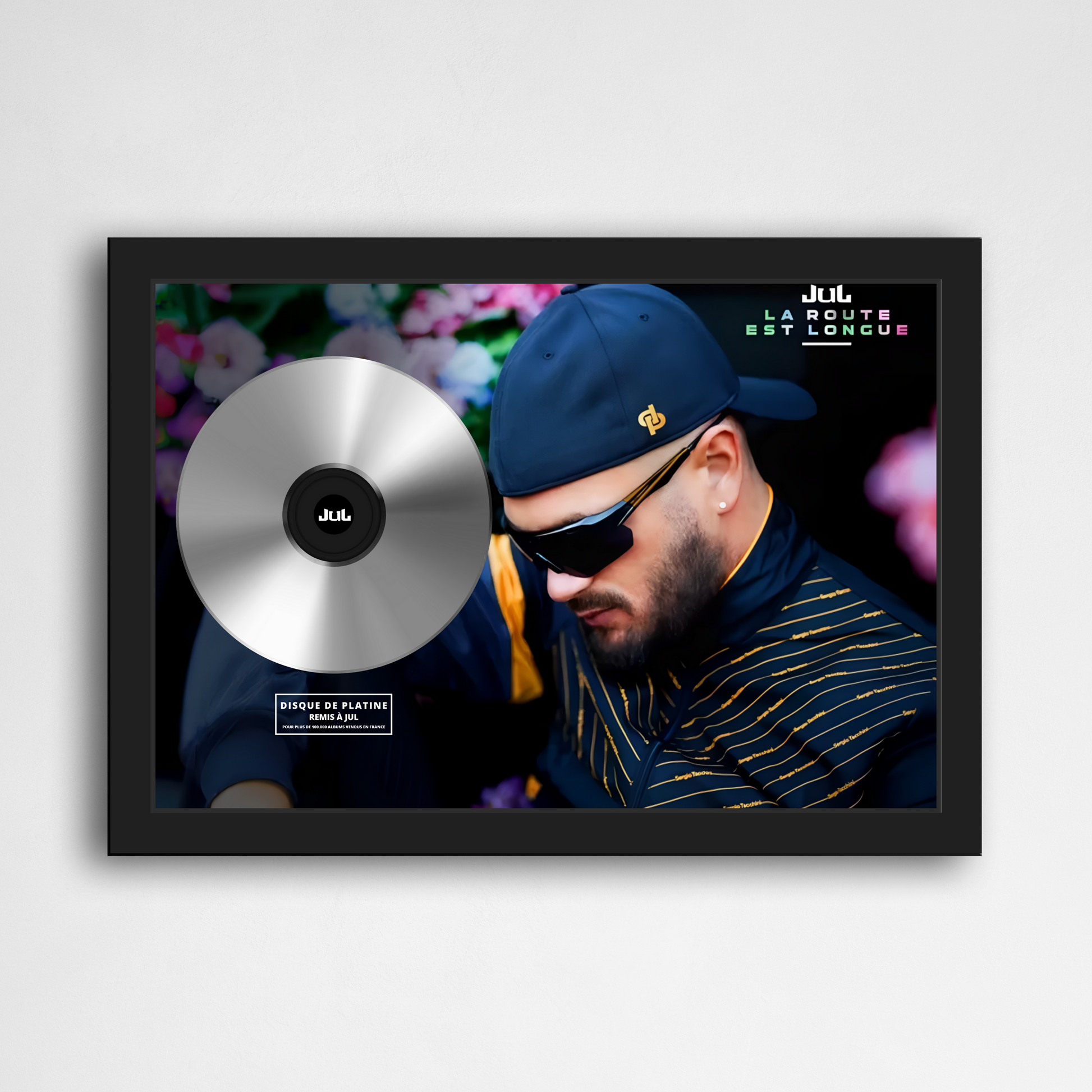 Disque de platine Jul - La route est longue | Rapcertif