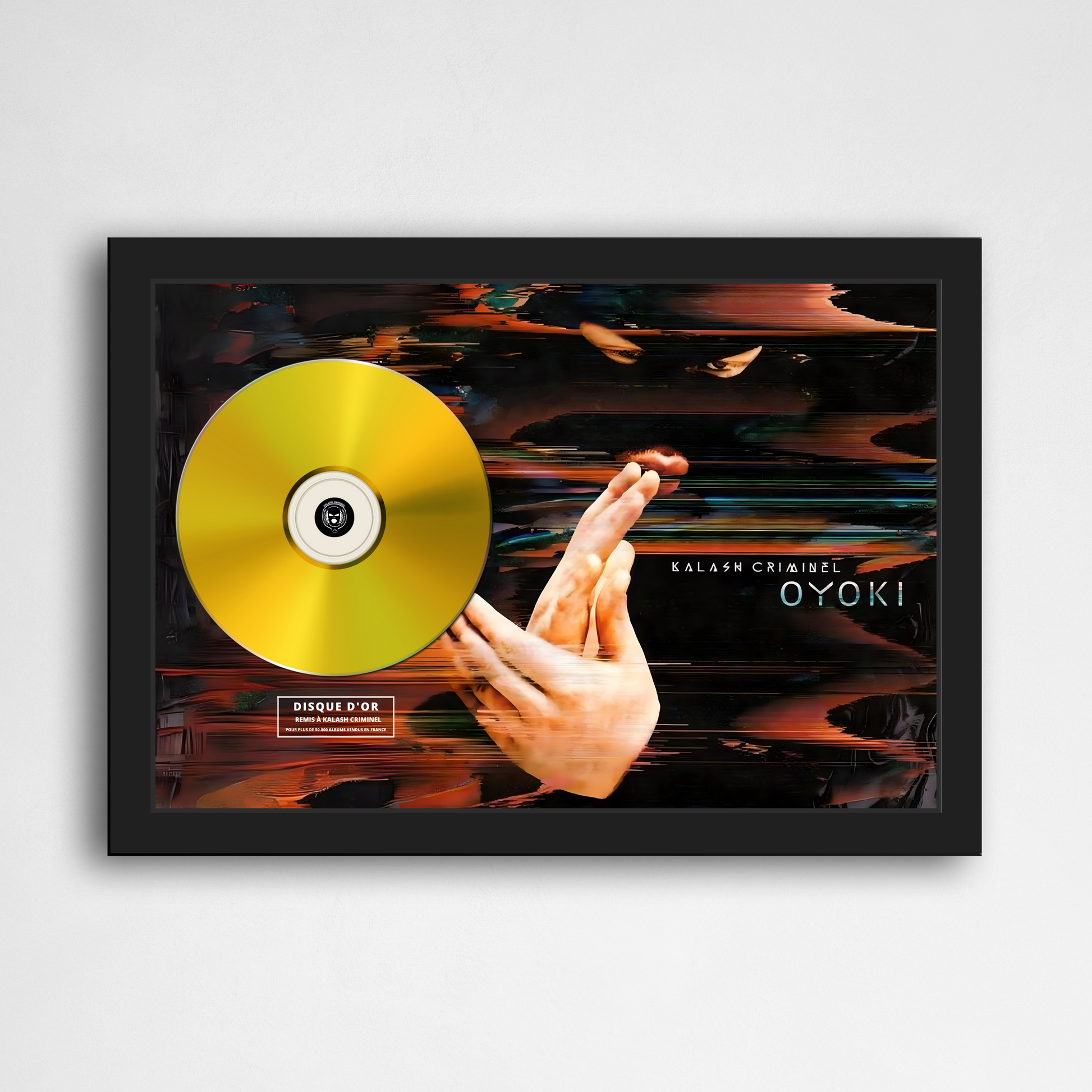 Disque d'or Kalash Criminel - Oyoki | Rapcertif