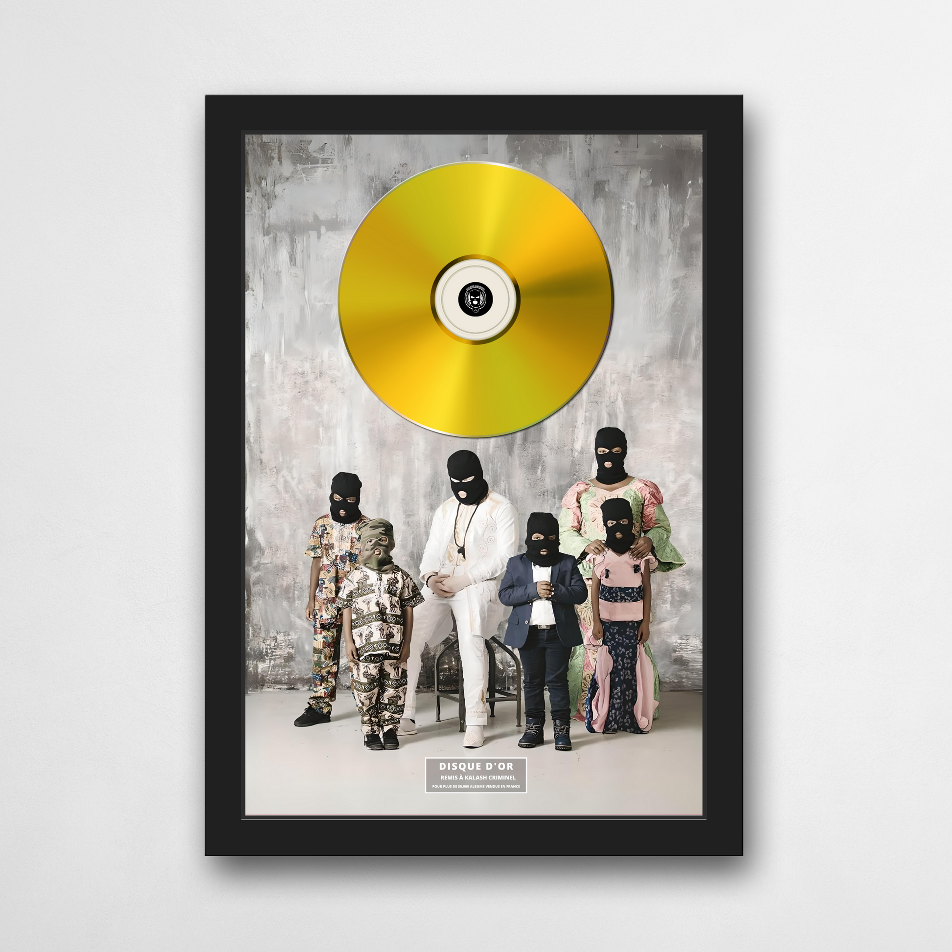 Disque d'or Kalash Criminel - RAS | Rapcertif