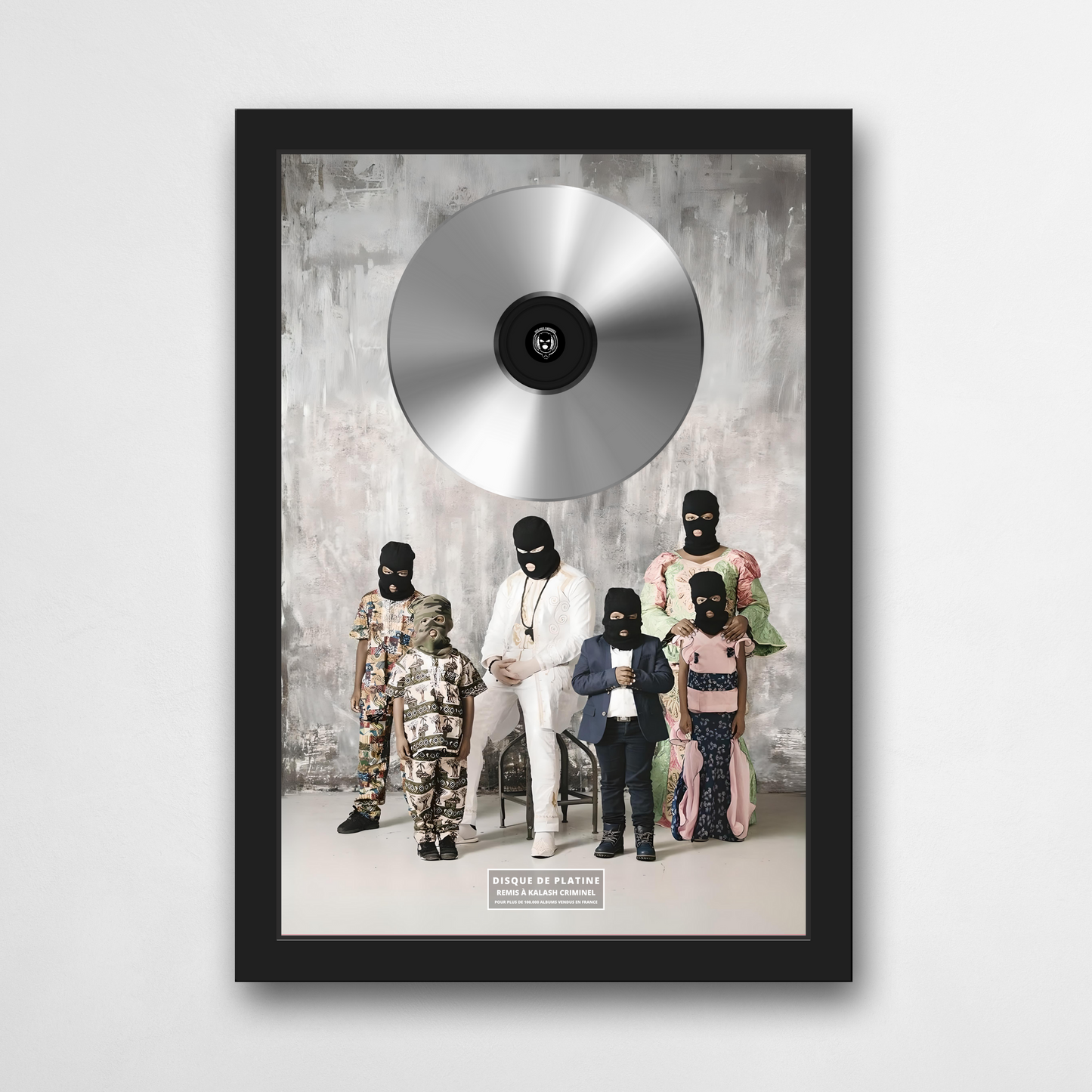 Disque de platine Kalash Criminel - RAS | Rapcertif