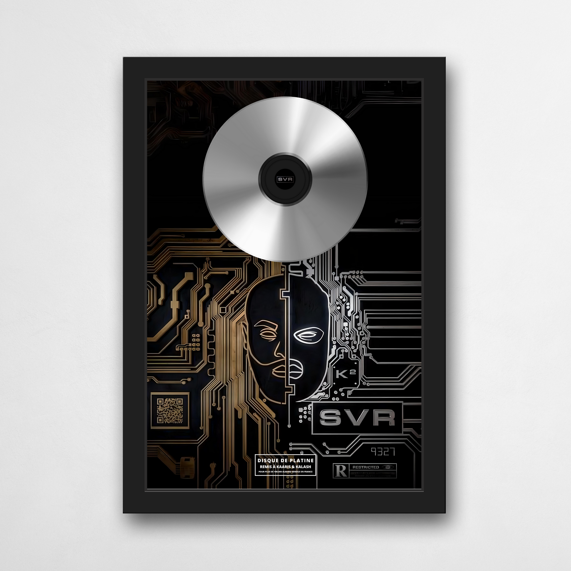 Disque de platine Kaaris & Kalash - SVR | Rapcertif