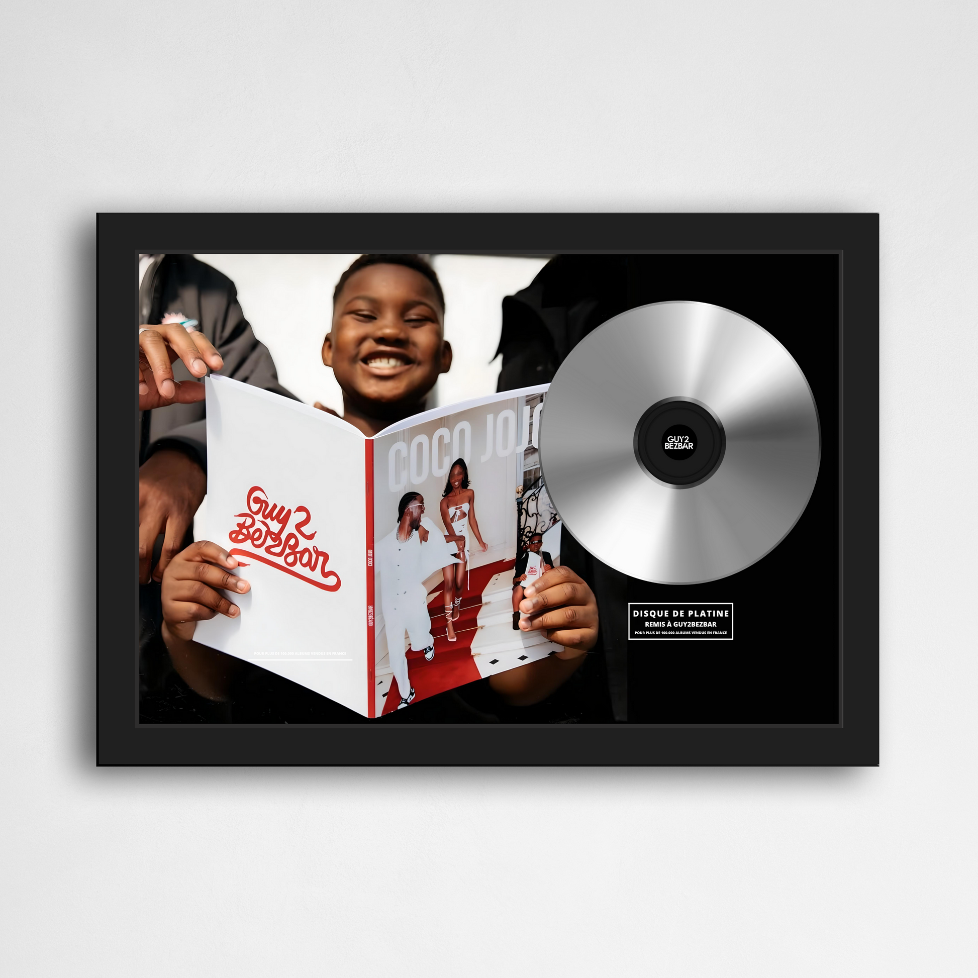 Disque de platine Guy2Bezbar - Coco Jojo | Rapcertif