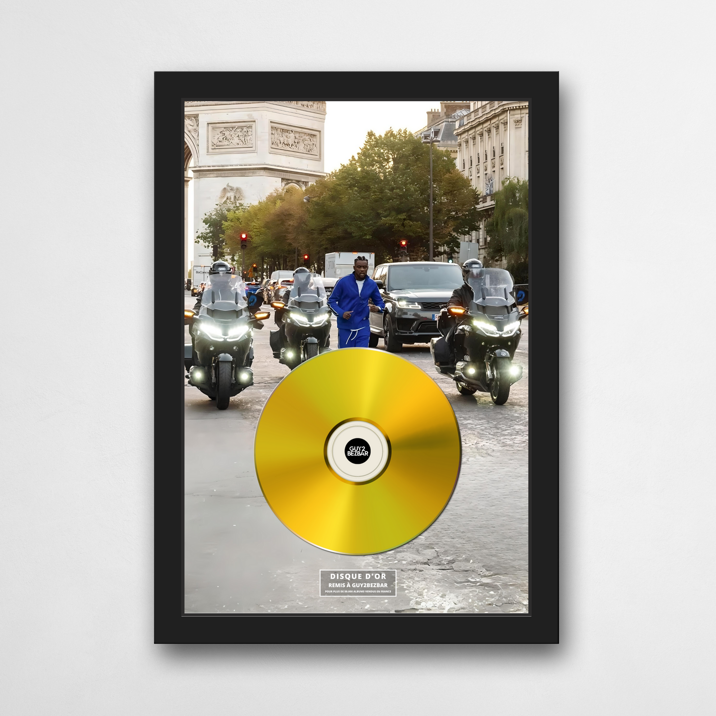 Disque d'or Guy2Bezbar - Ambition | Rapcertif