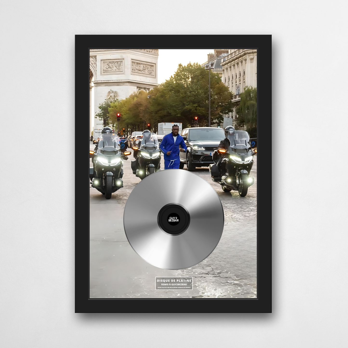 Disque de platine Guy2Bezbar - Ambition | Rapcertif