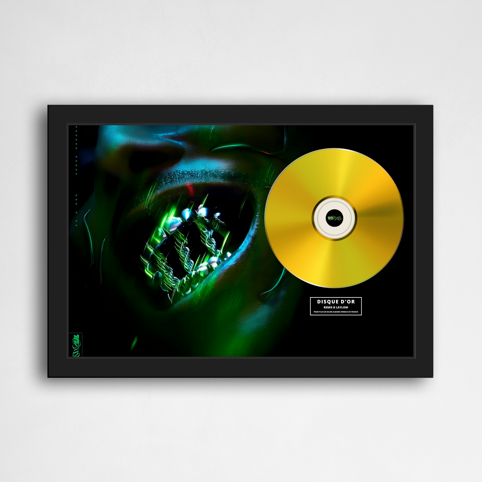 Disque d'or Laylow - Trinity | Rapcertif