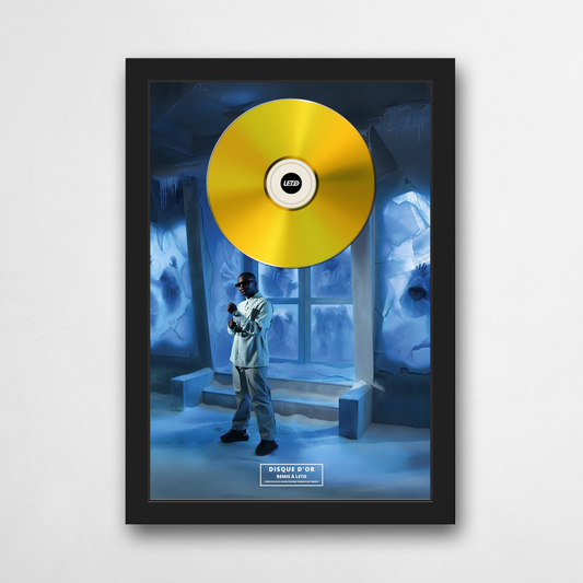 Disque d'or Leto - 100 Visages | Rapcertif