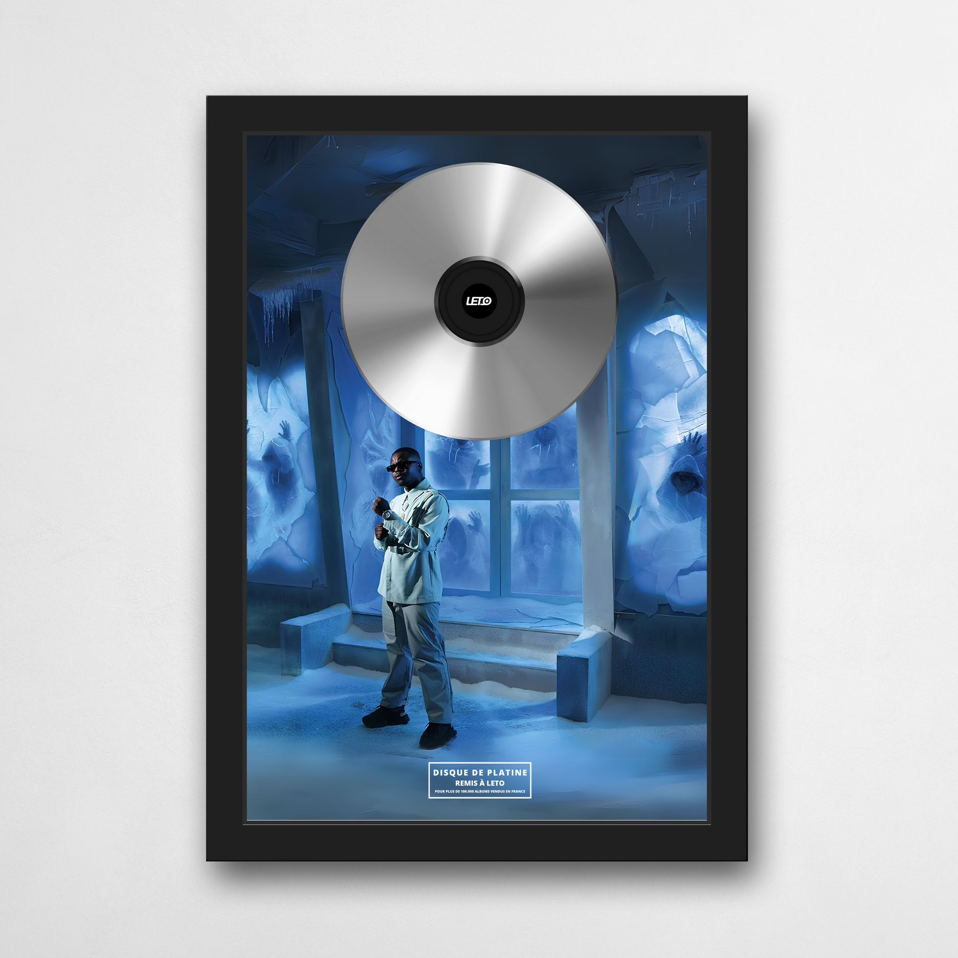 Disque de platine Leto - 100 Visages | Rapcertif