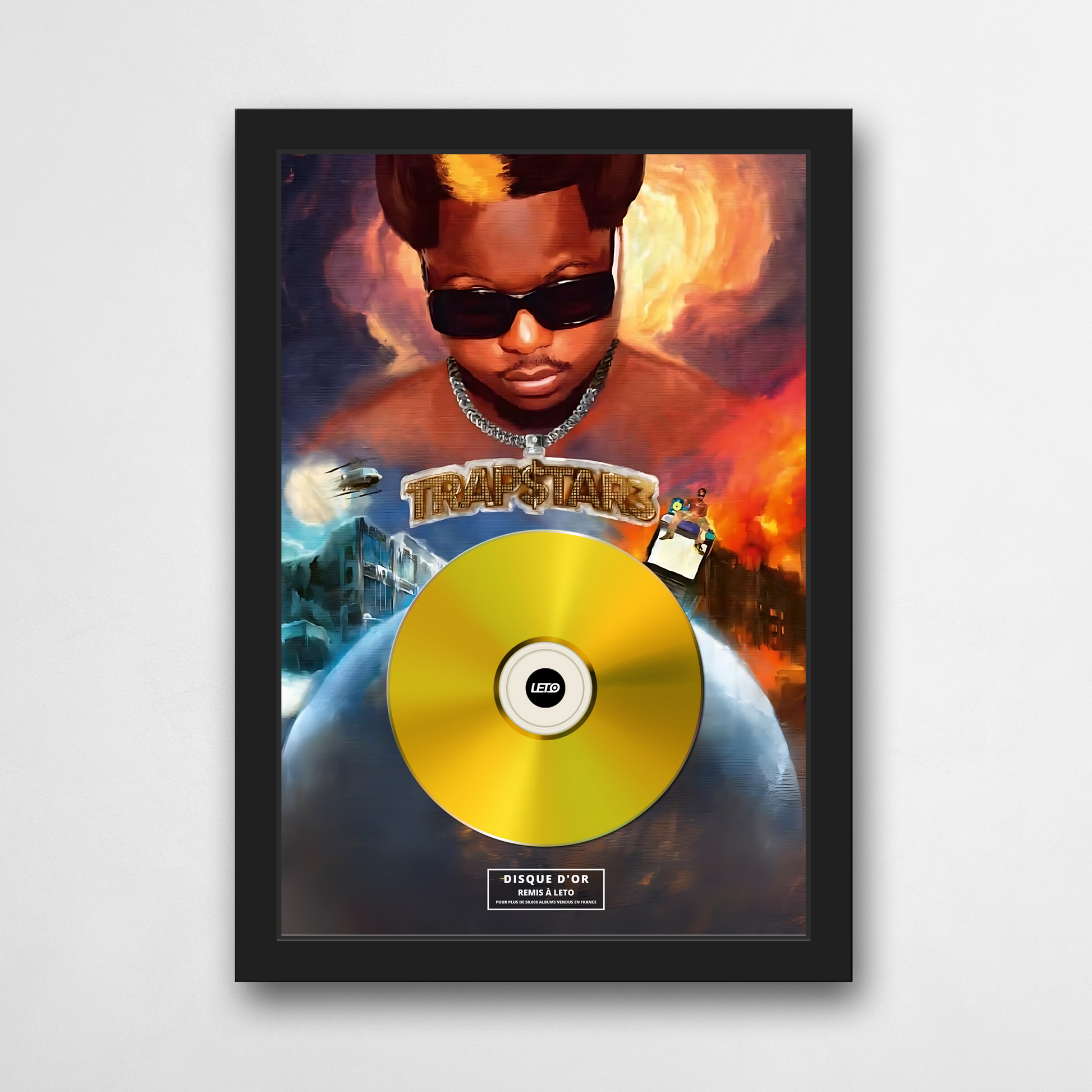Disque d'or Leto - Trap$tar 3 | Rapcertif