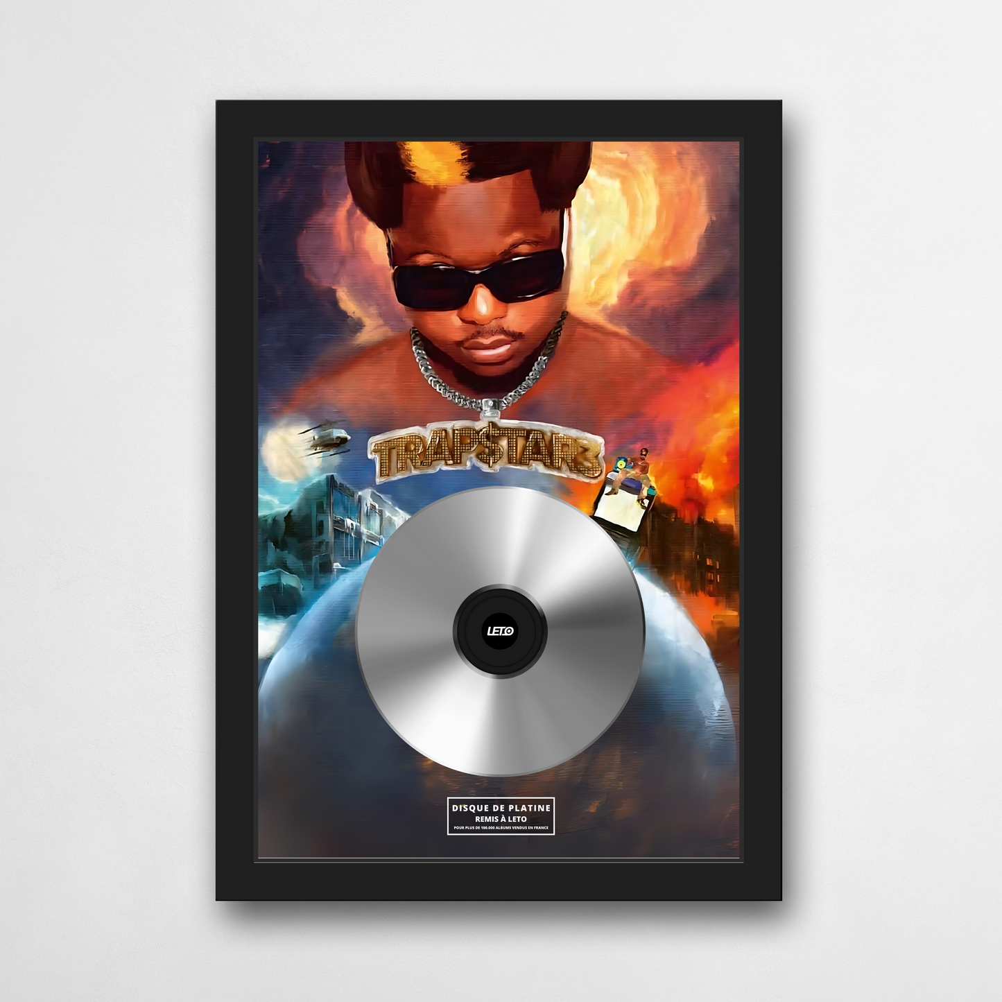 Disque de platine Leto - Trap$tar 3 | Rapcertif