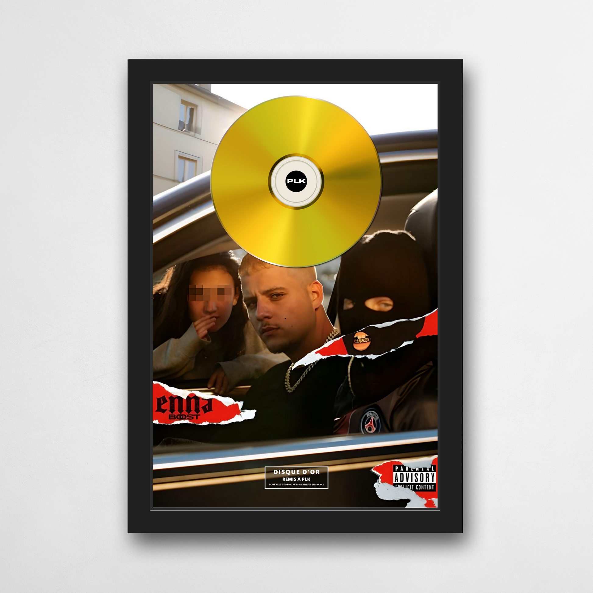 Disque d'or PLK - Enna Boost | Rapcertif