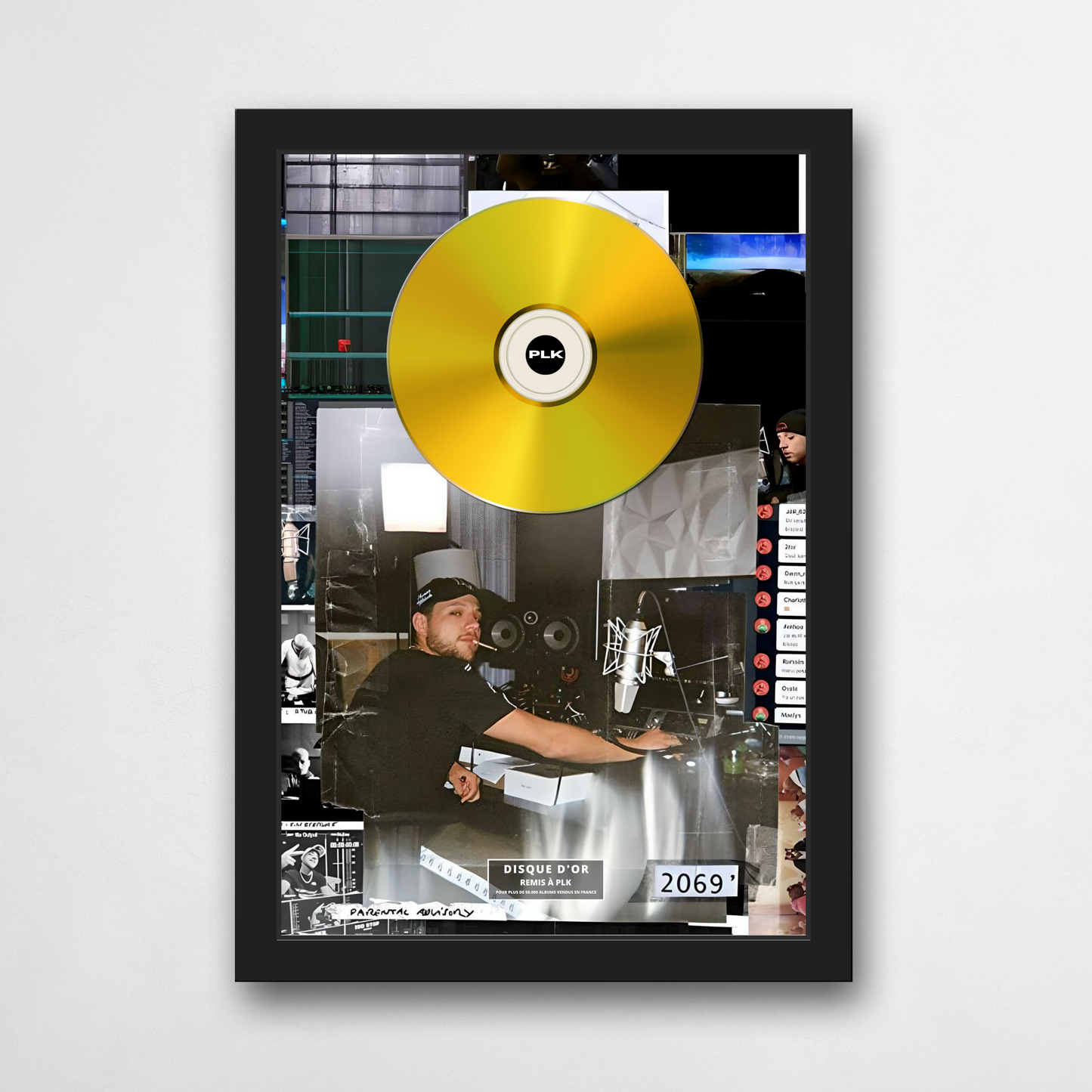 Disque d'or PLK - 2069' | Rapcertif