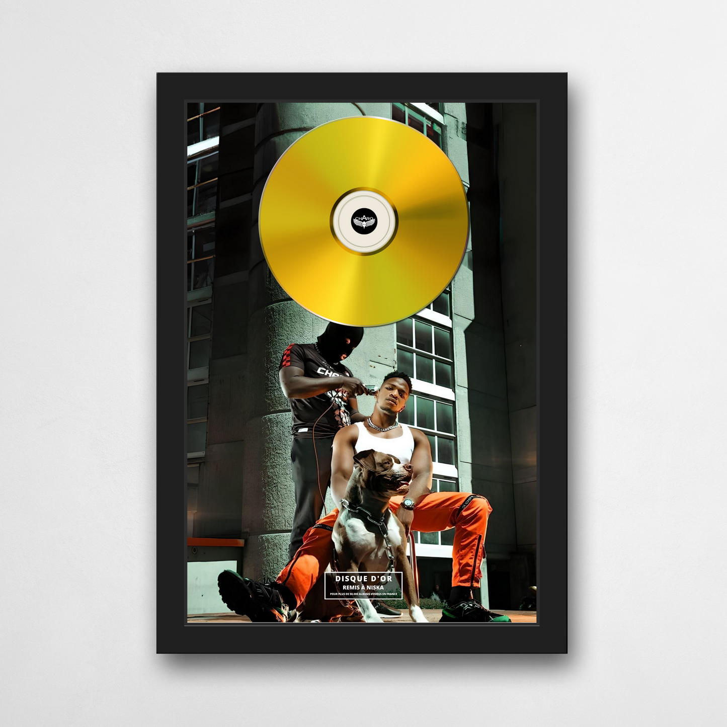 Disque d'or Niska - Mr Sal | Rapcertif